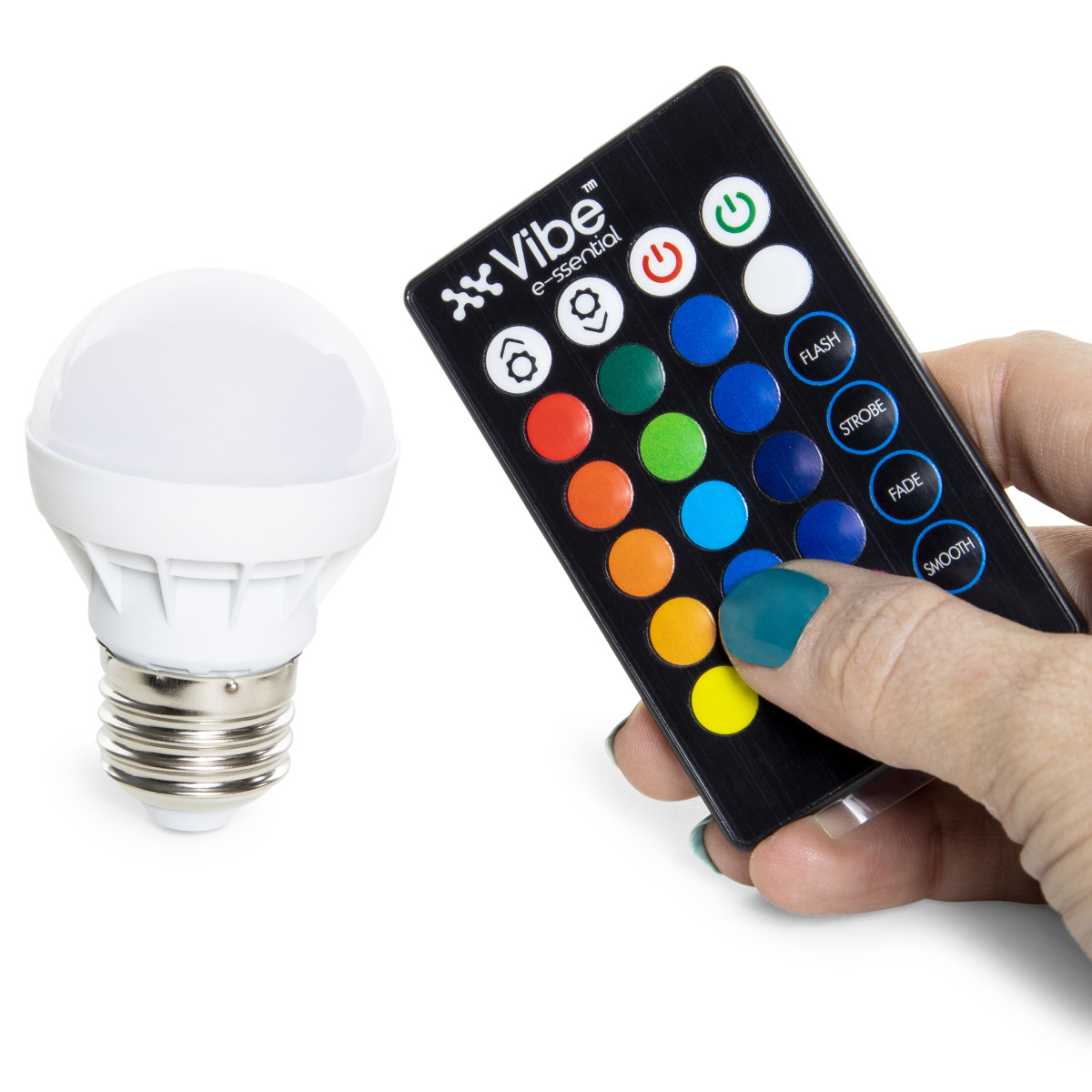 vibe e ssential color changing lightbulb with remote Five Below