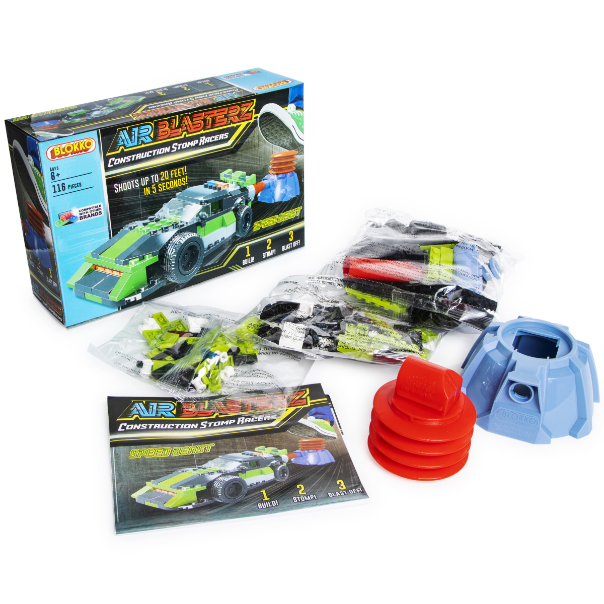 building blocks, car model, blast off, pump, set, kit, gift for boys, toy toys, car,