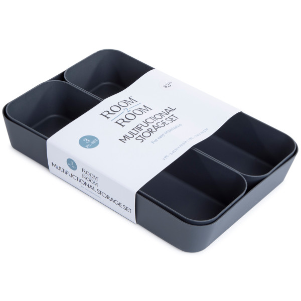 Room 2 Room™ Storage Trays 3-Piece Set