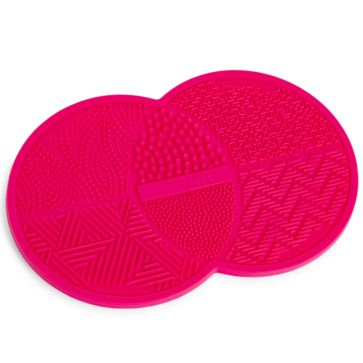 cosmetic brush cleaning mat