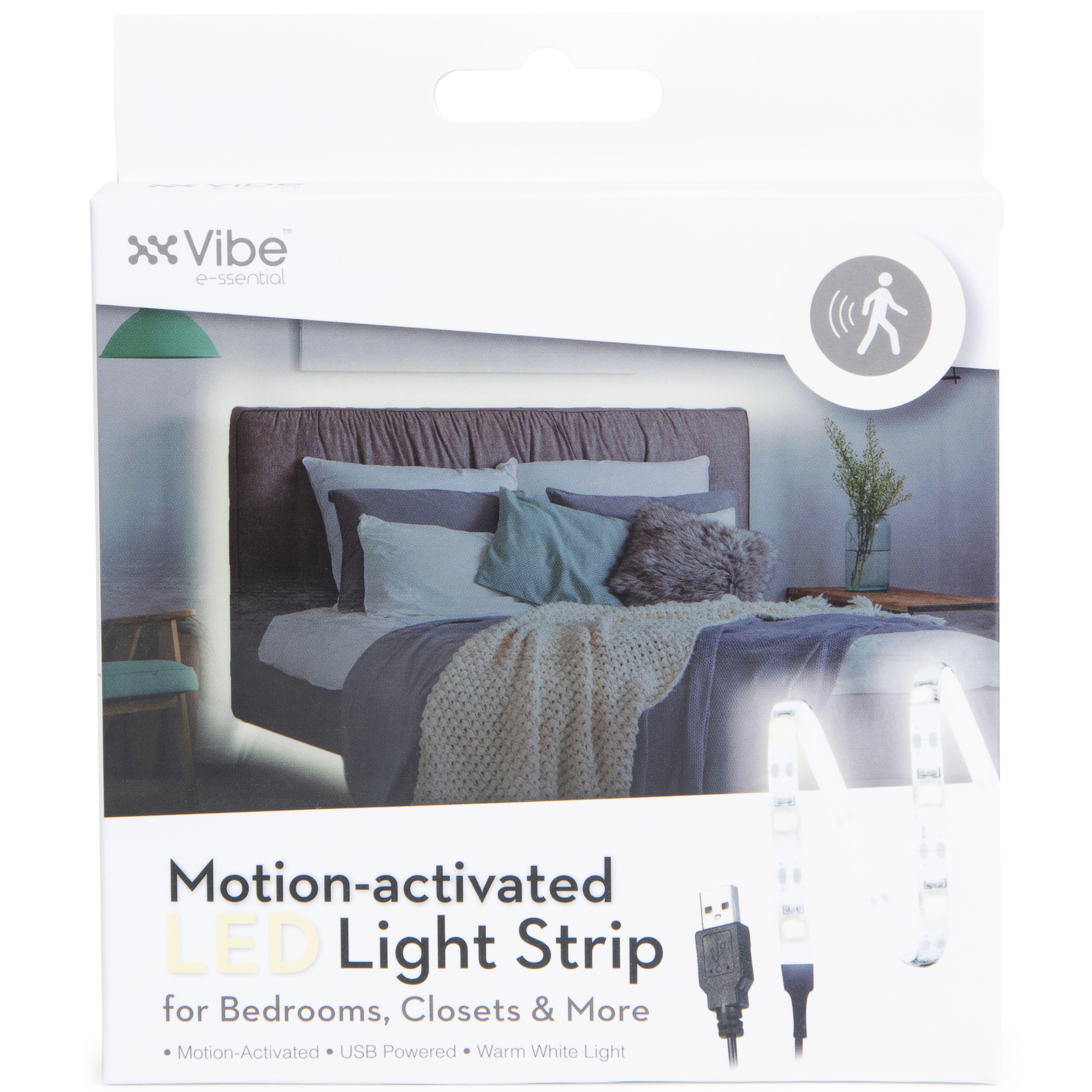 motion activated LED light strip warm white Five Below