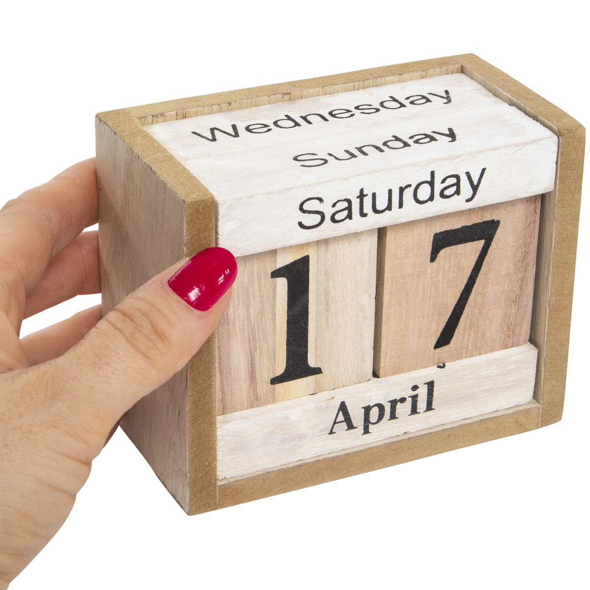 room 2 room wood perpetual calendar