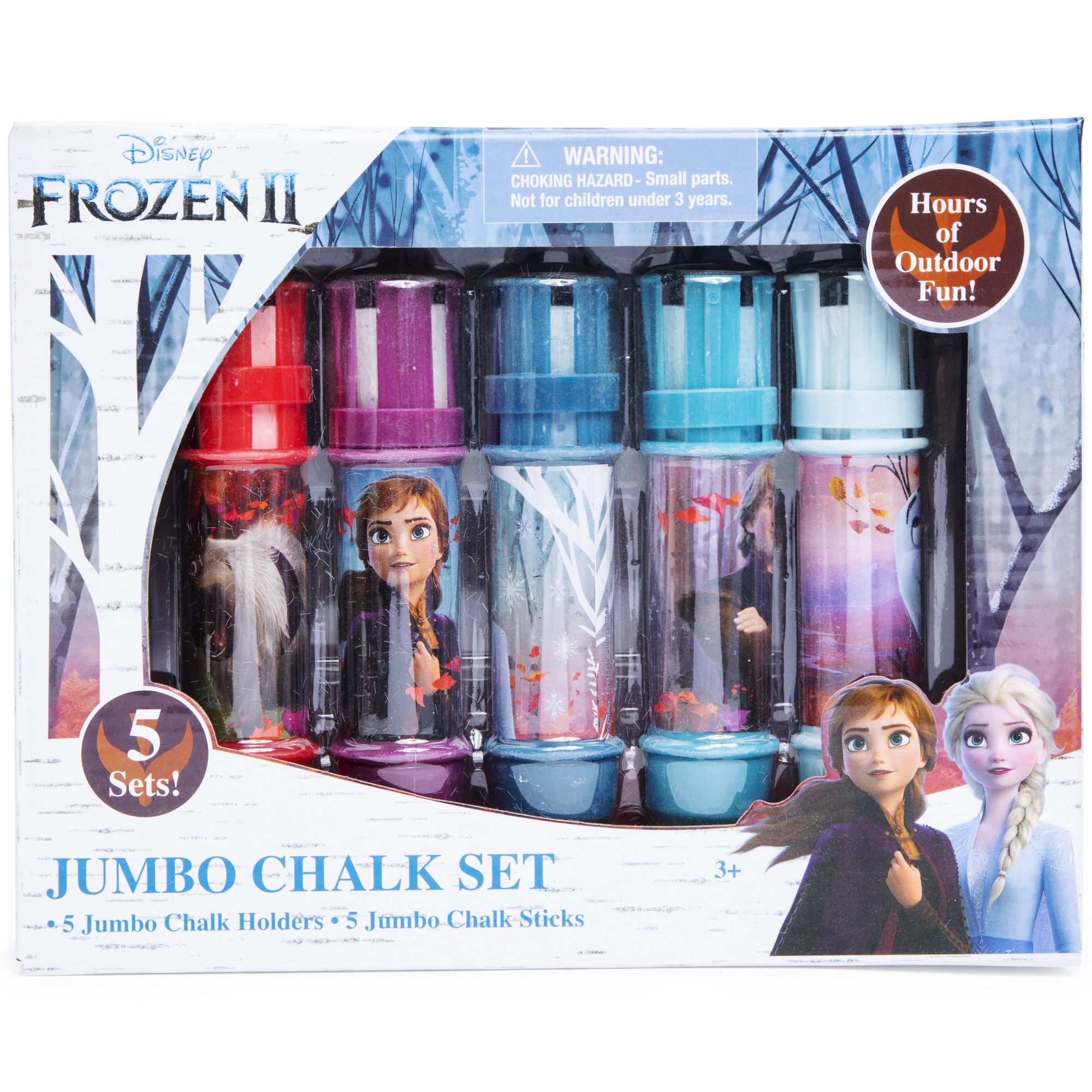 Disney Frozen 2 jumbo chalk 5-piece set