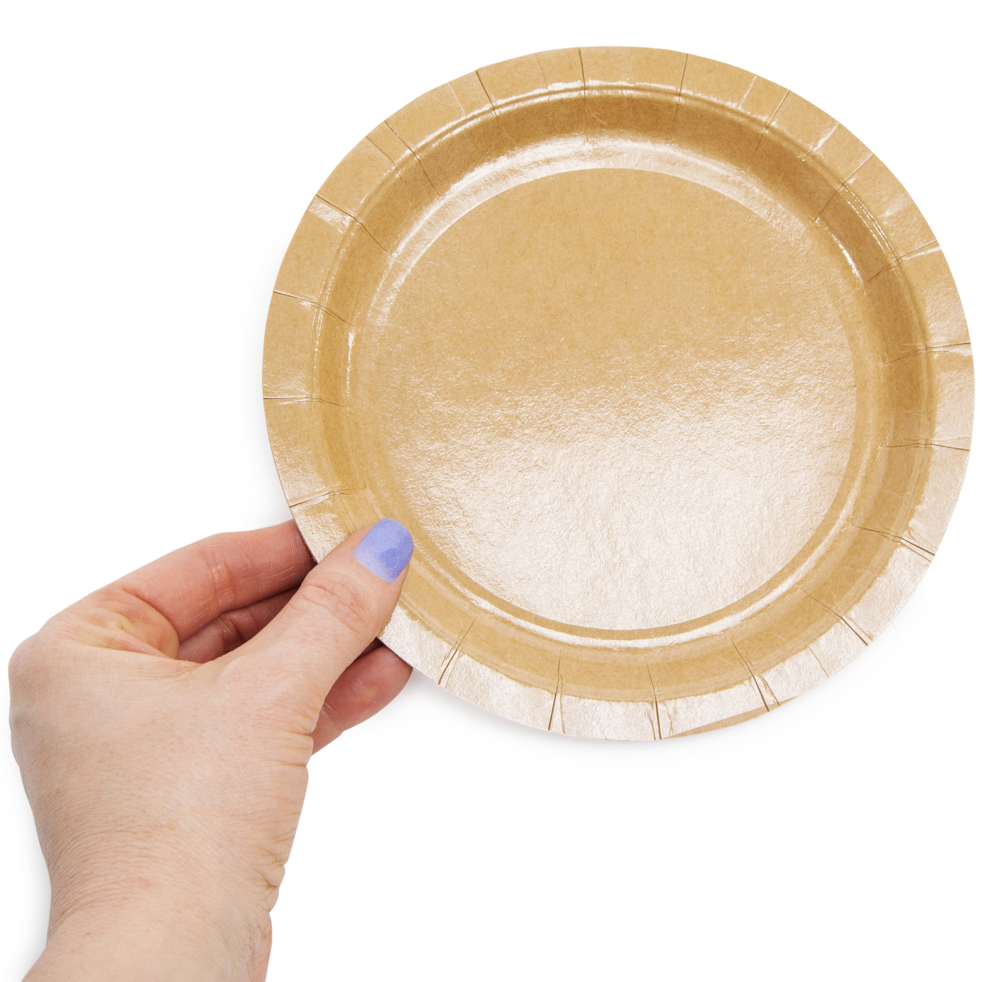 7in paper party plates 8-count