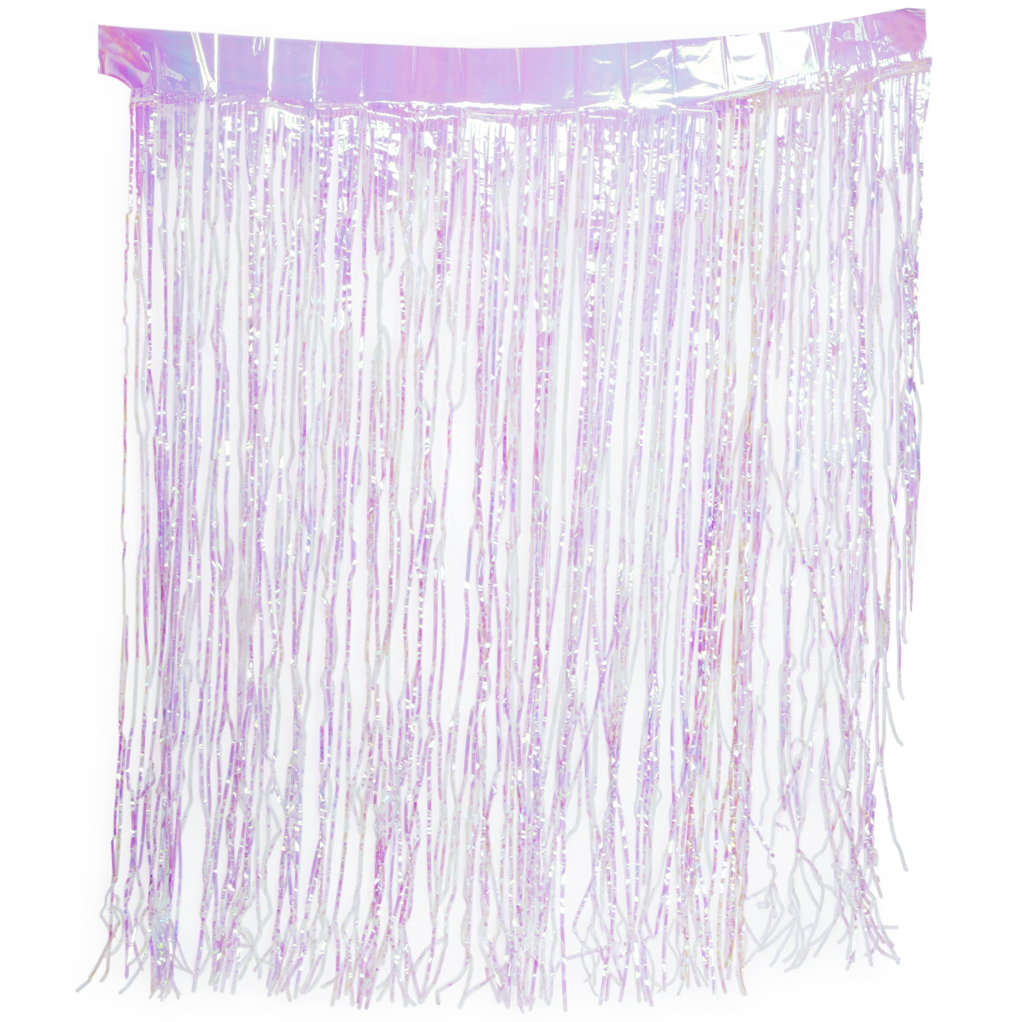 Iridescent Mylar Curtain Backdrop 48in X 60in