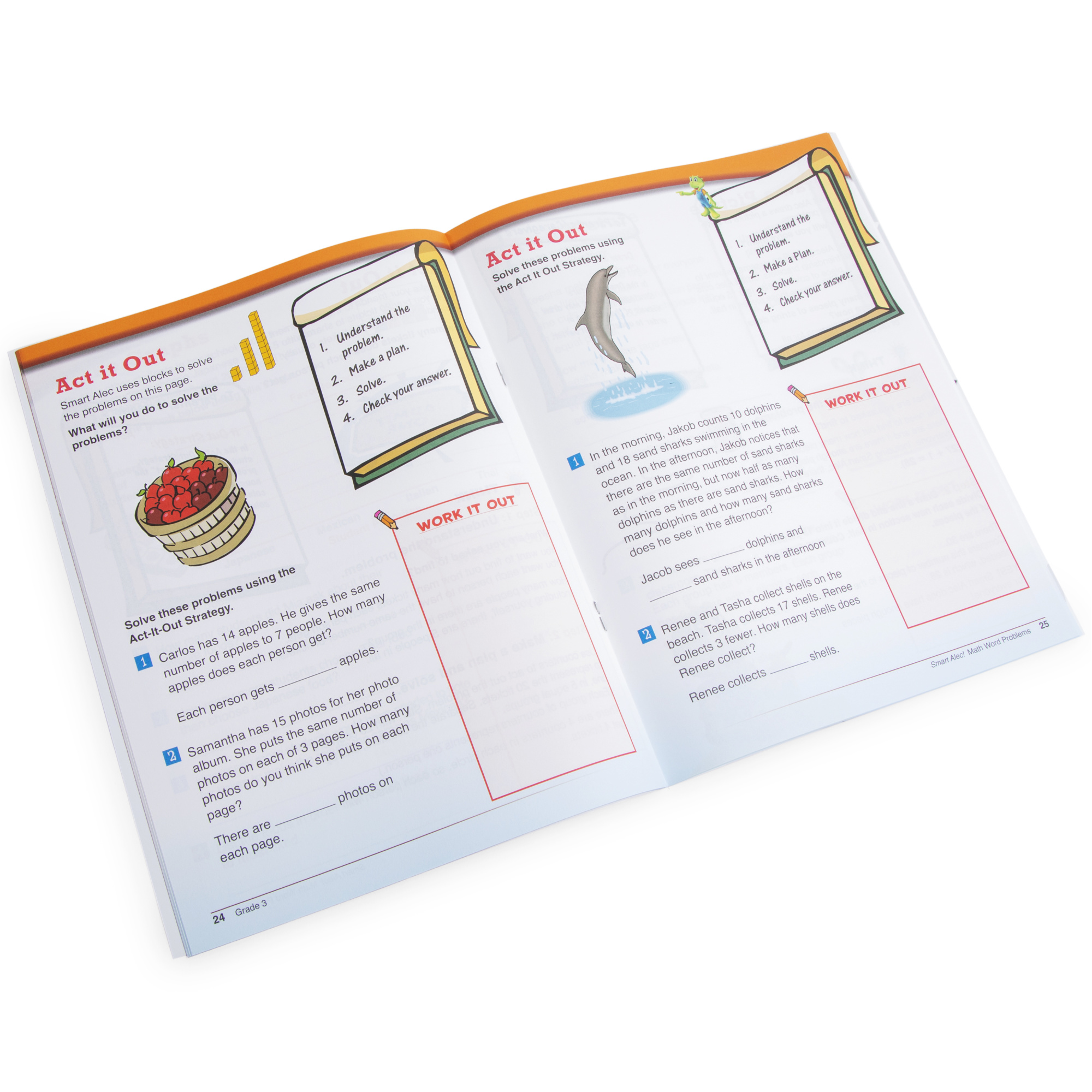 The Smart Alec Series™ Math Word Problems Workbook - Grade 3