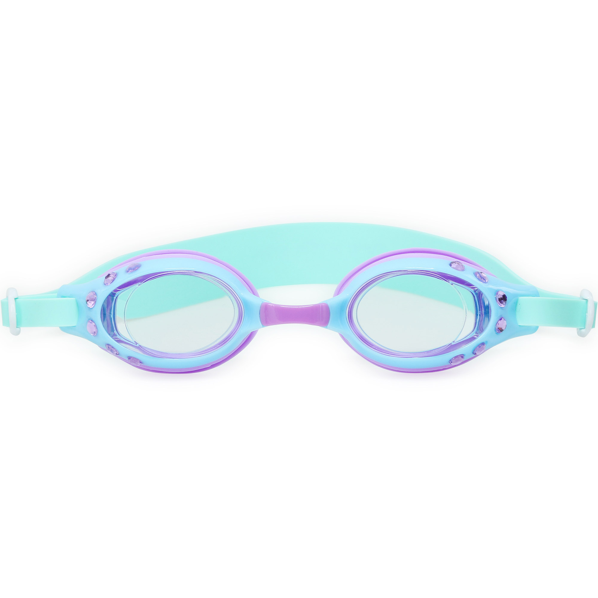 glitter swimming goggles