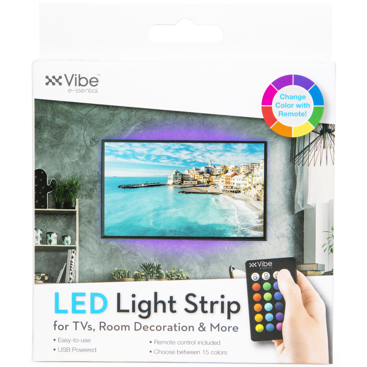 LED multicolor light strip 3ft long Five Below