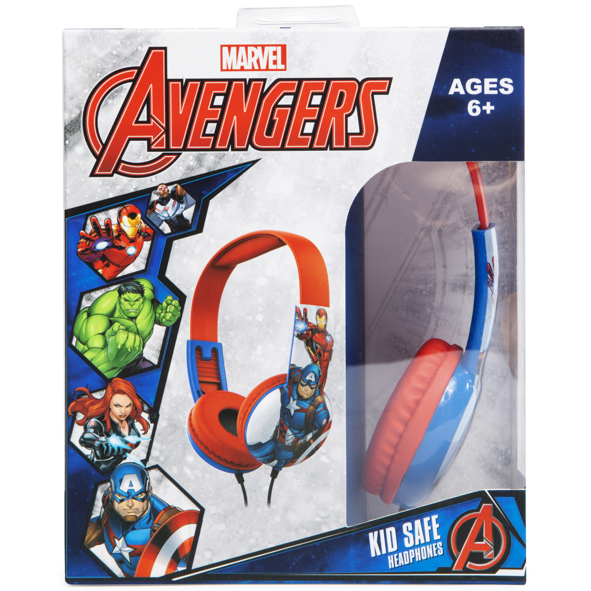 marvel avengers kid-safe headphones
