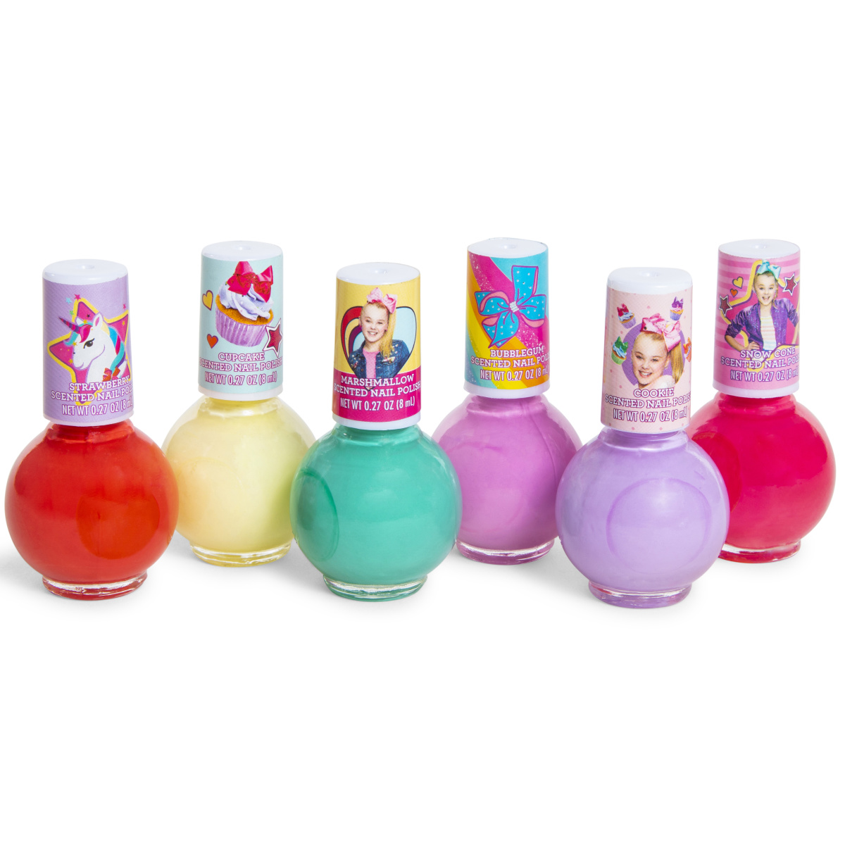 jojo siwa scented nail polish set