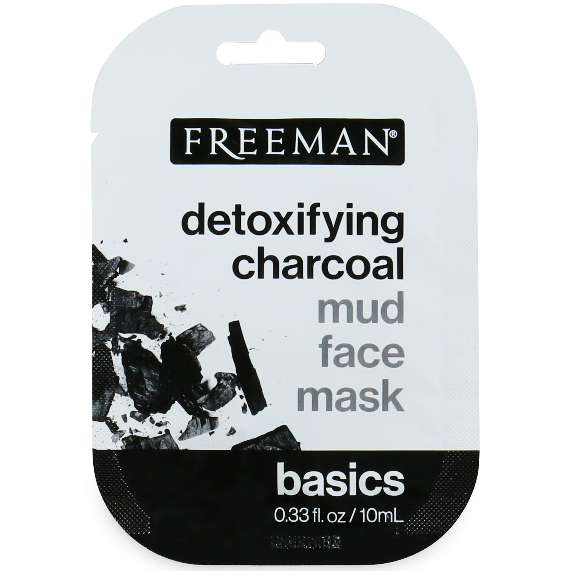 Freeman® Basics Detoxifying Charcoal Mud Face Mask Single 0.33oz