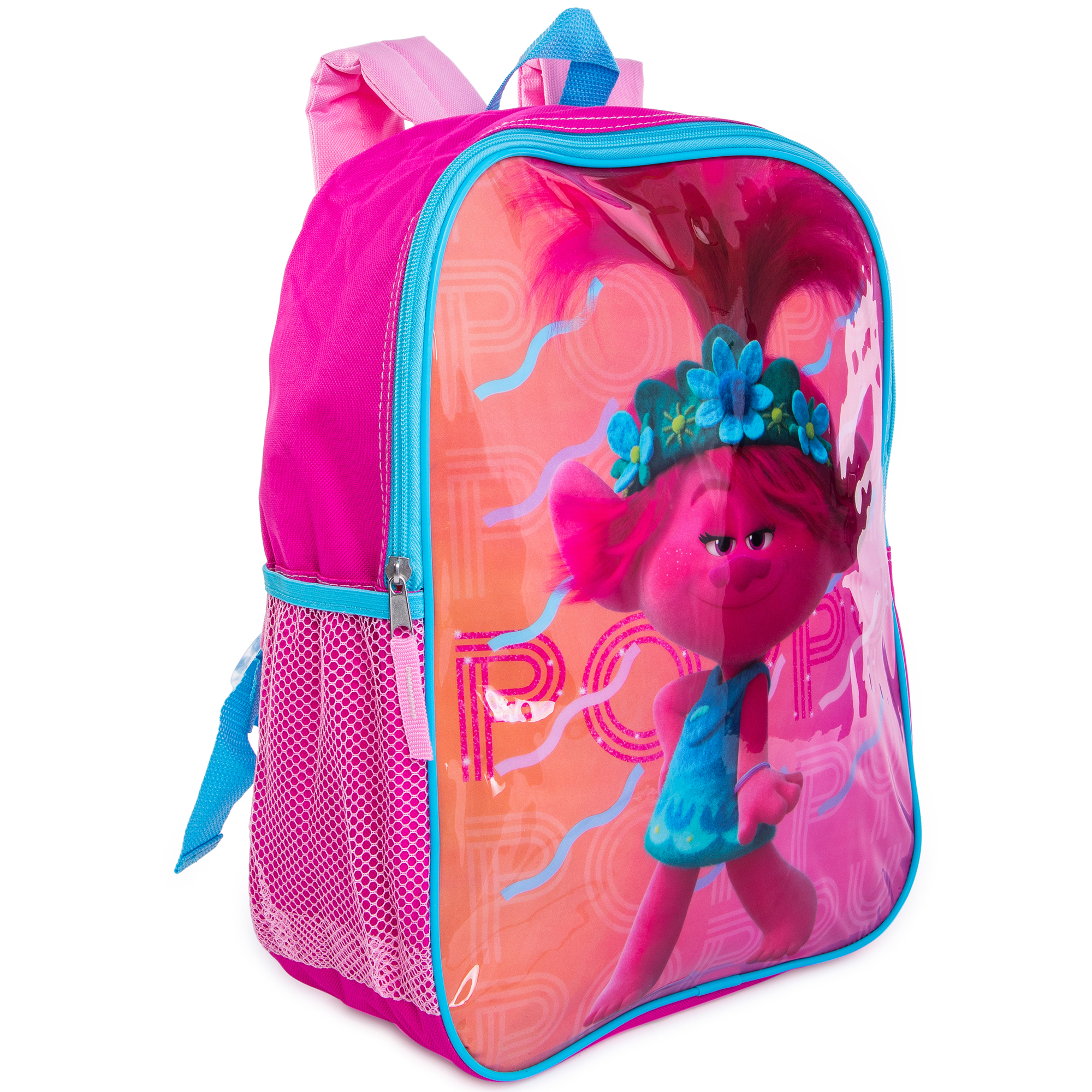 trolls poppy backpack 15in