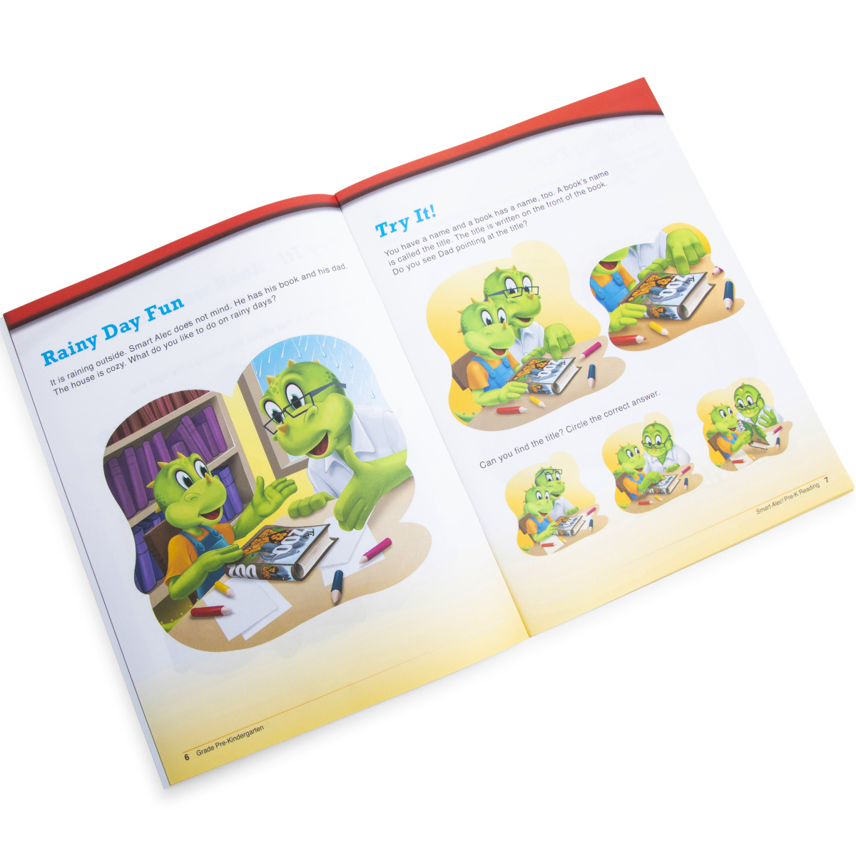 the smart alec reading readiness activity book