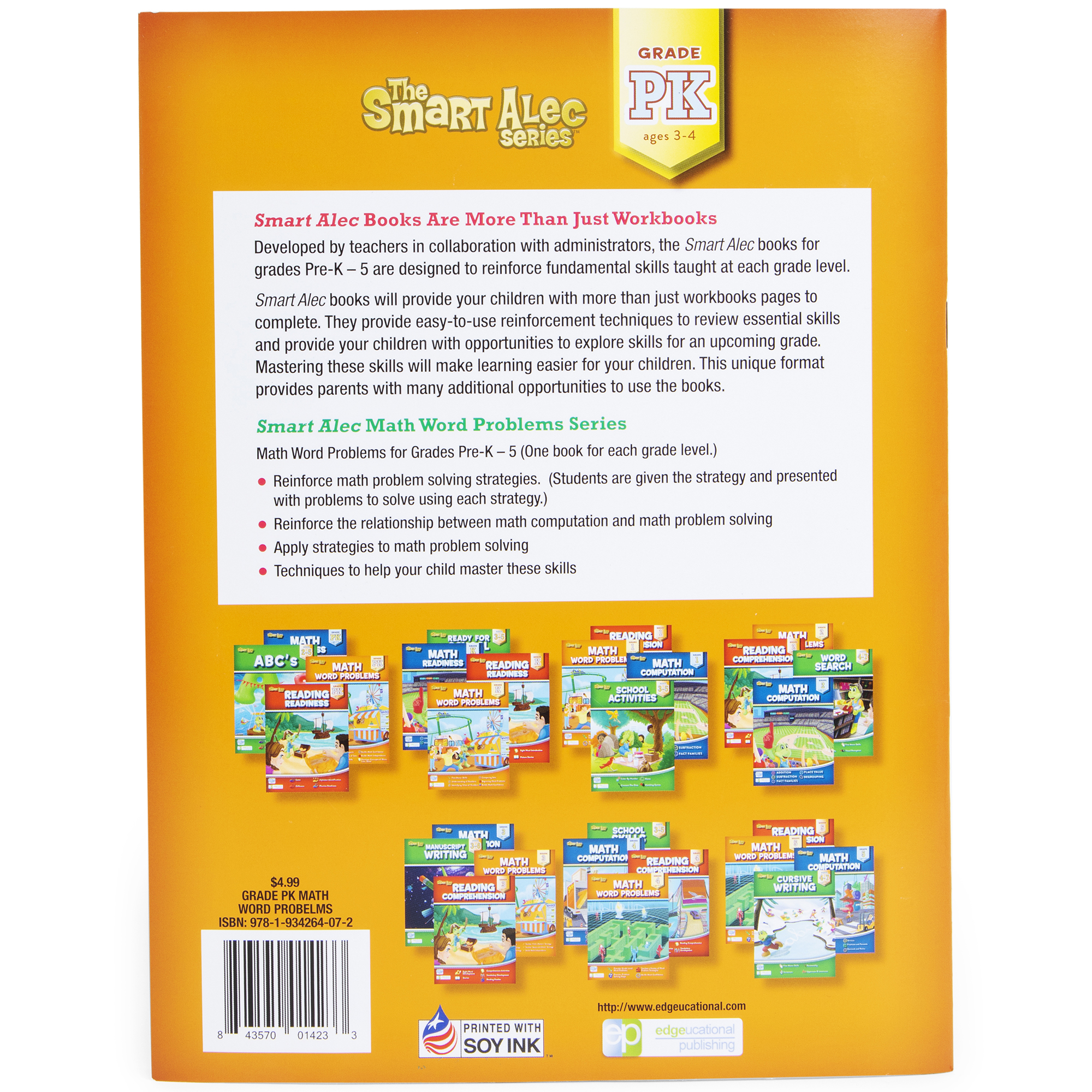 The Smart Alec Series™ Math Word Problems Workbook