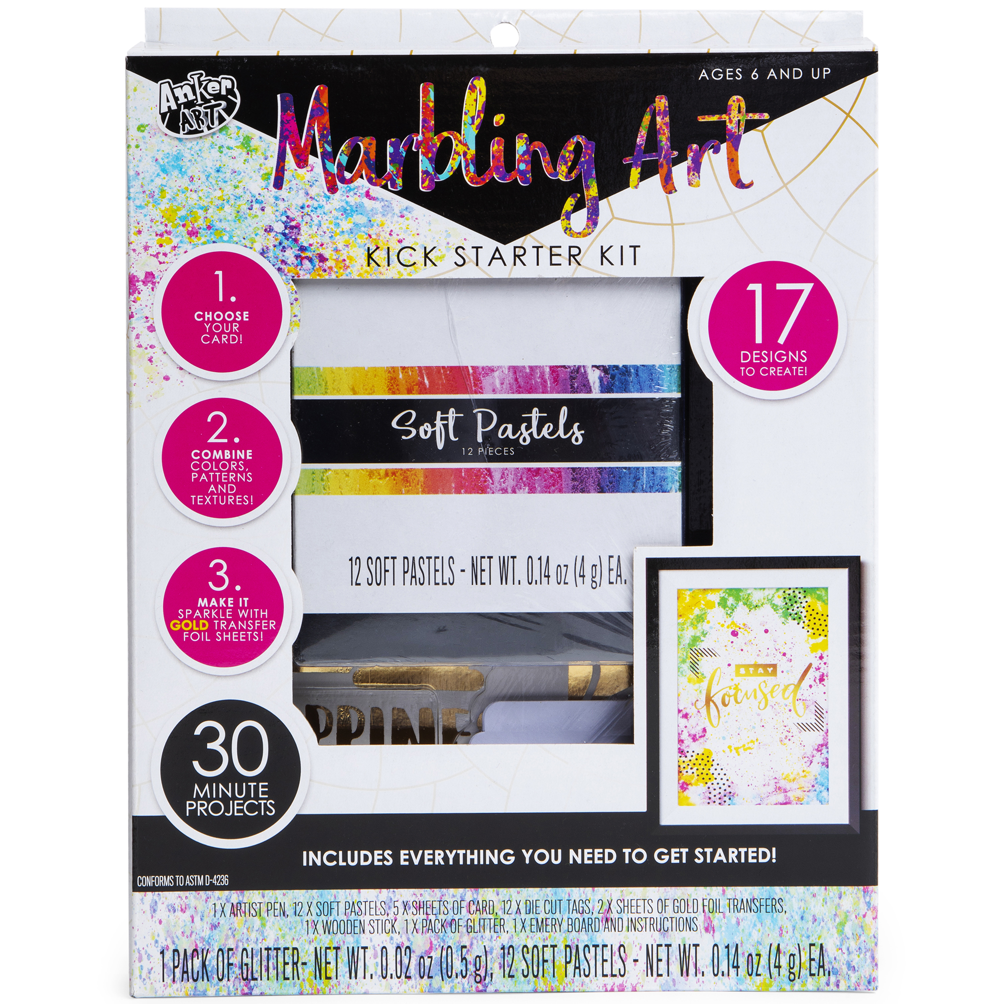 marbling art kickstarter kit