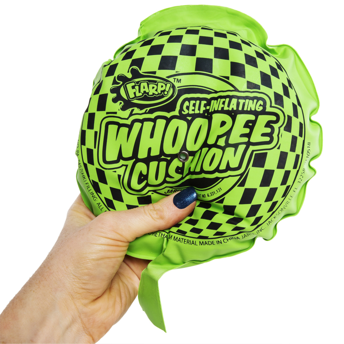 flarp® self-inflating whoopee cushion;toys;five below;fivebelow;fivebelow.com