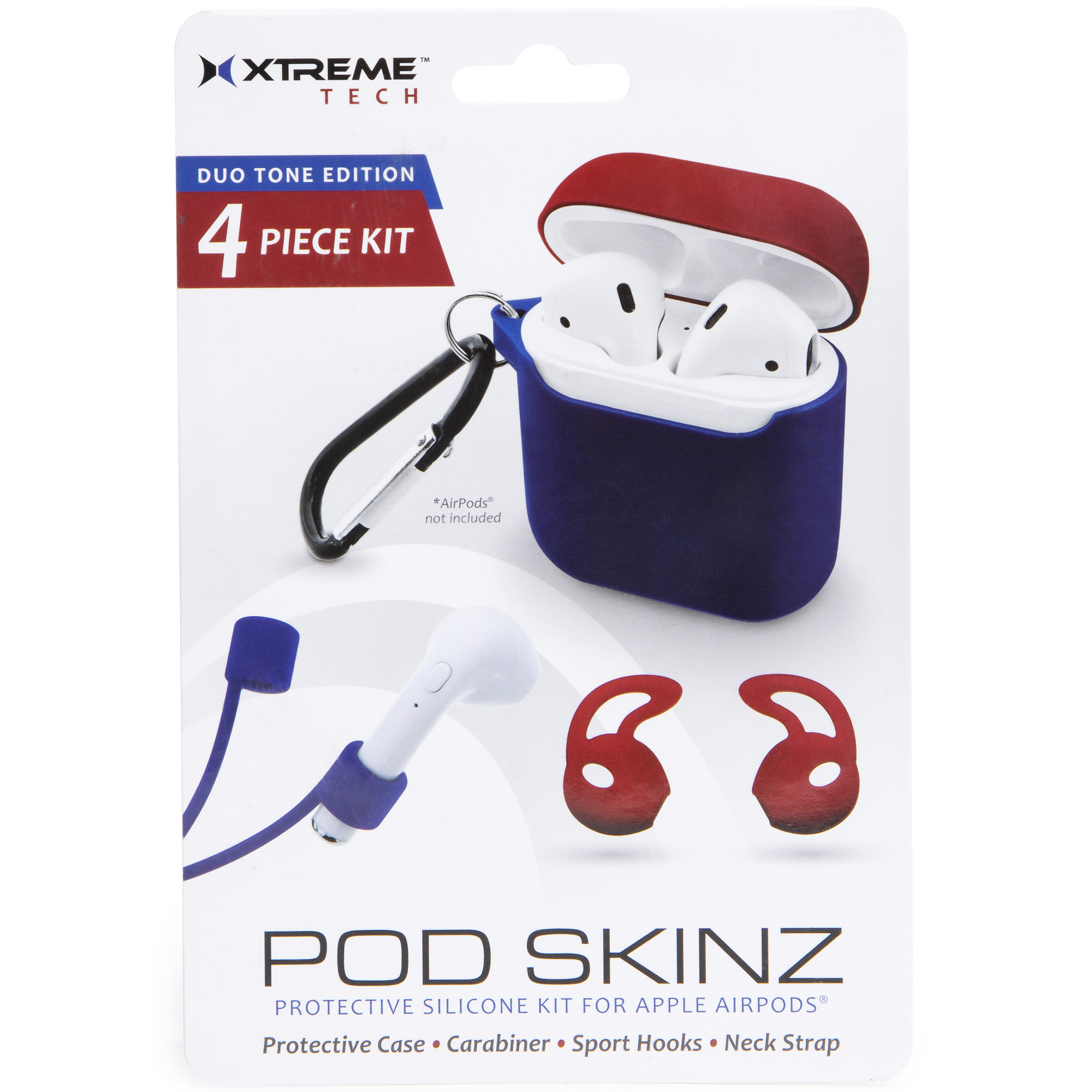 Duo-Tone Pod Skinz Protective Silicone Accessory Kit For