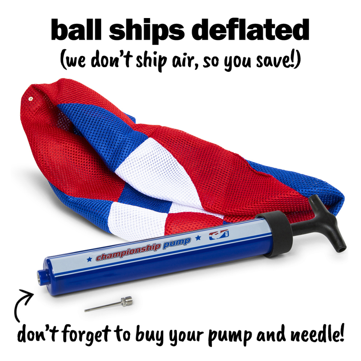 Jumbo Mesh Basketball 14in