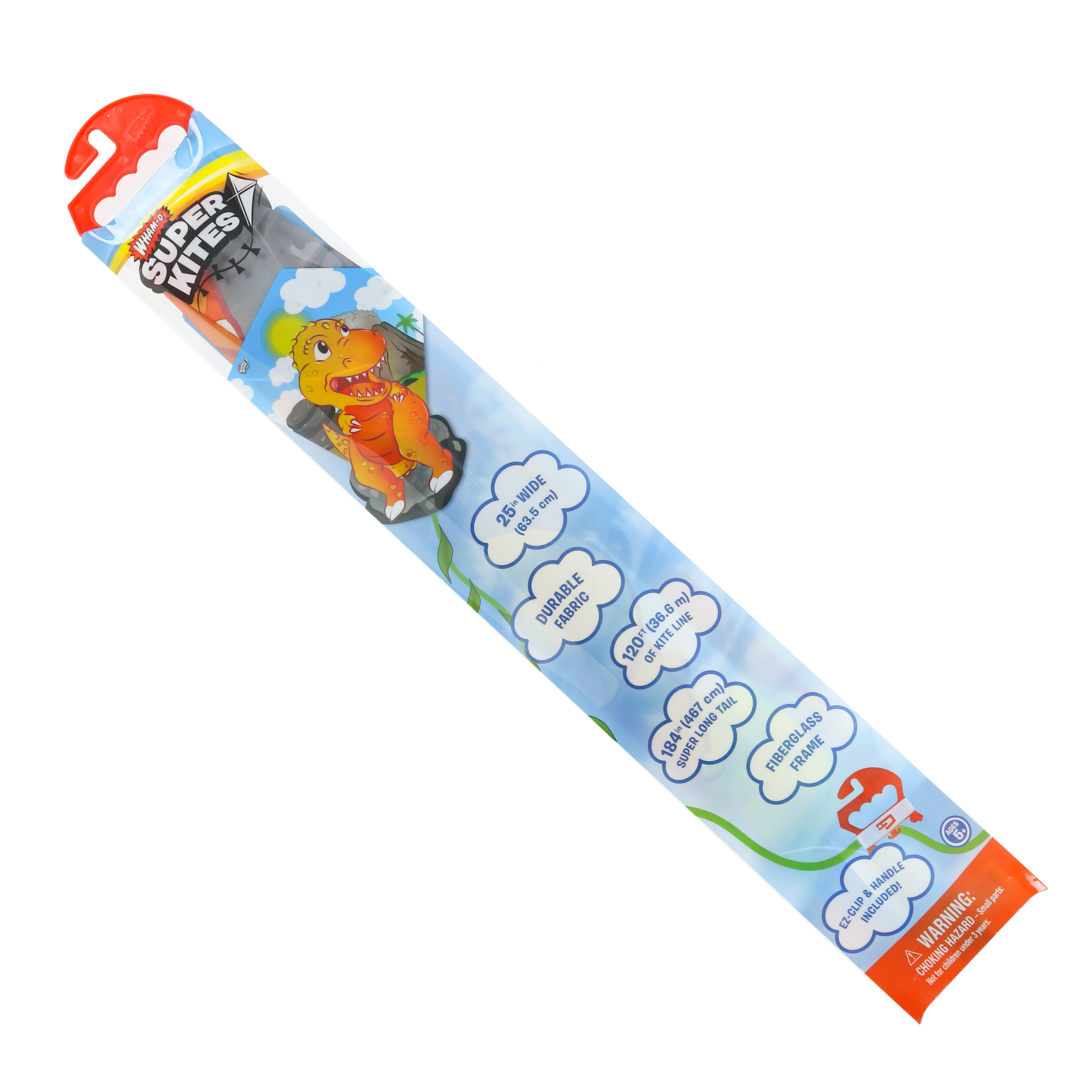 Whamo Super Kites Nemo Fish EZ CLIP FIBERGLASS FRAME 25 WIDE Kids