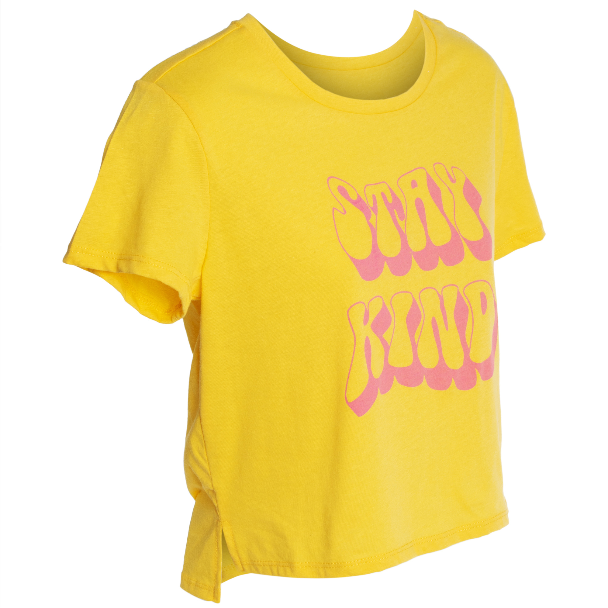 Juniors 'stay Kind' Cropped Graphic Tee