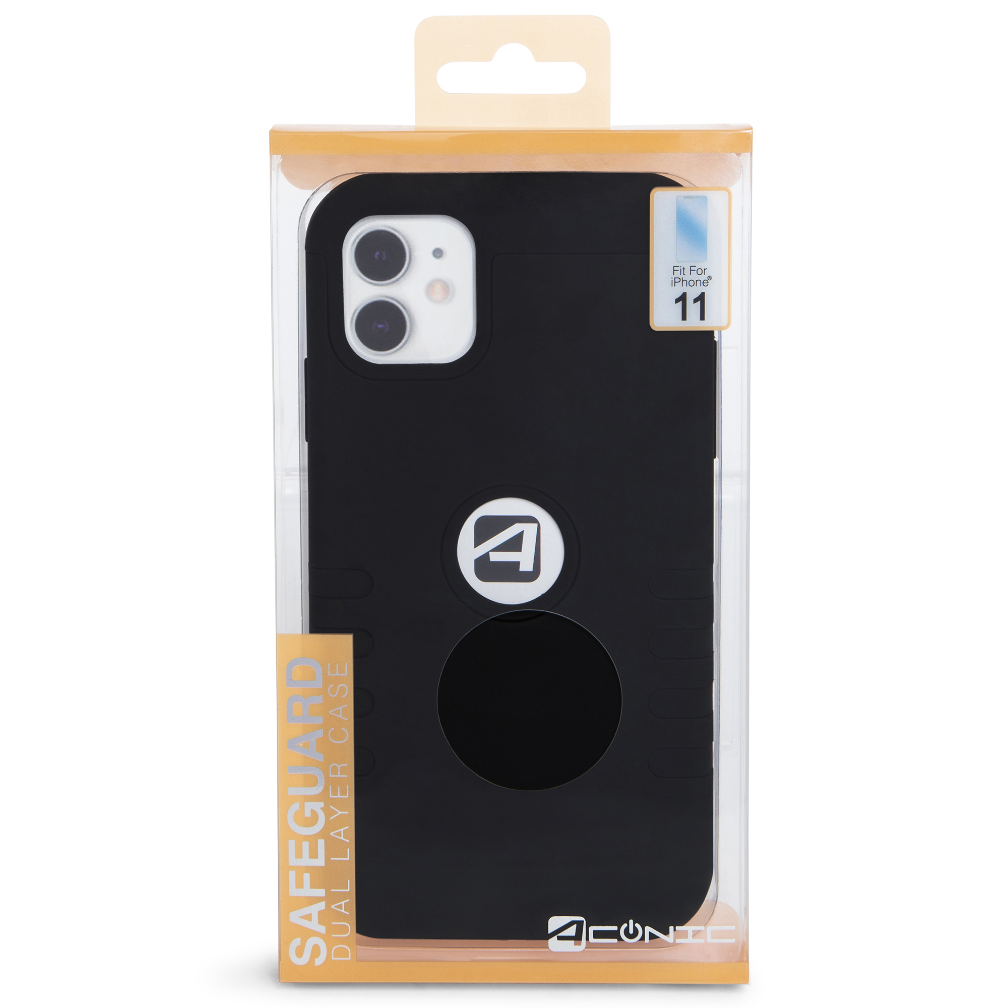 iPhone 11®/Xr® safeguard wireless charging compatible dual layer case