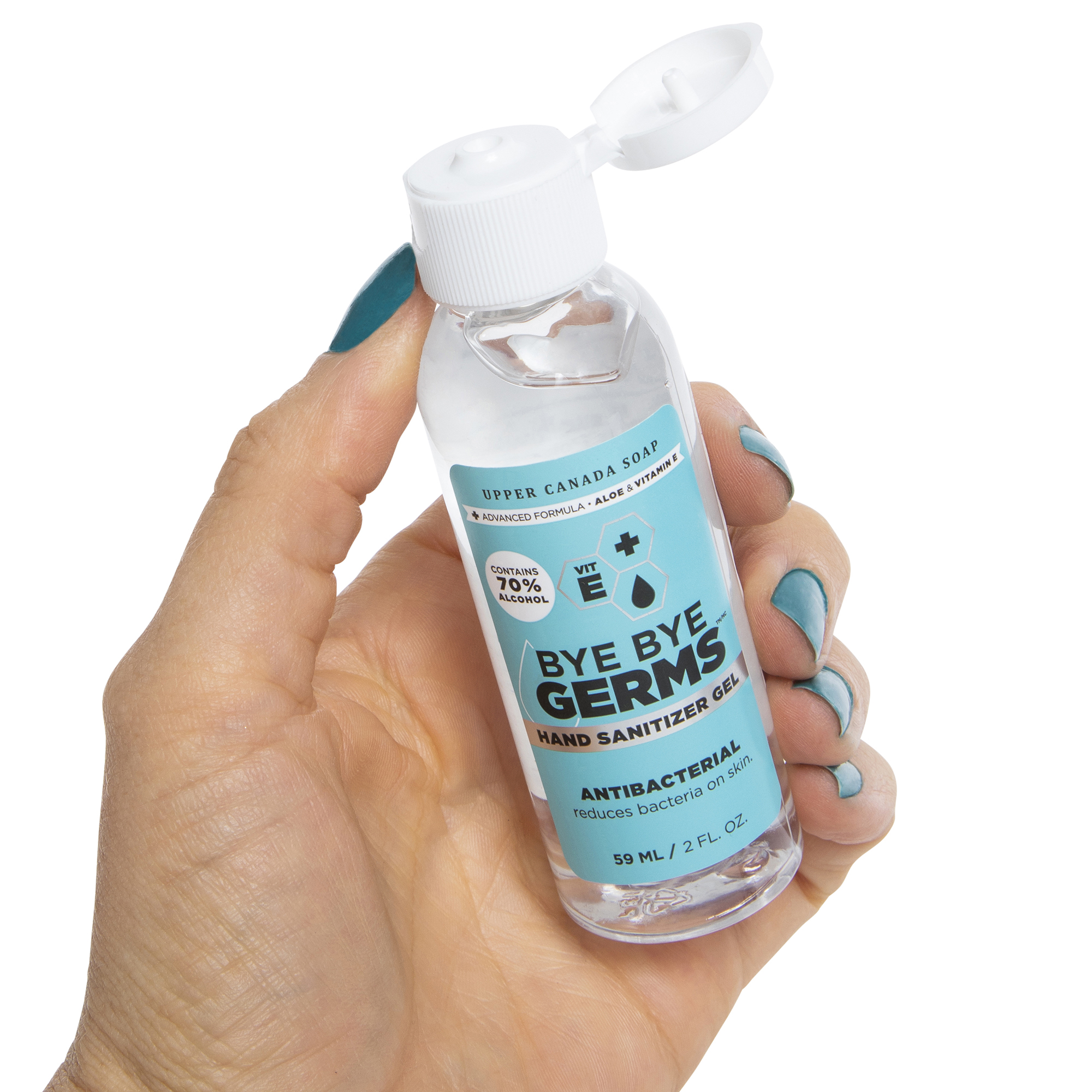 bye bye germs hand sanitizer gel 2oz