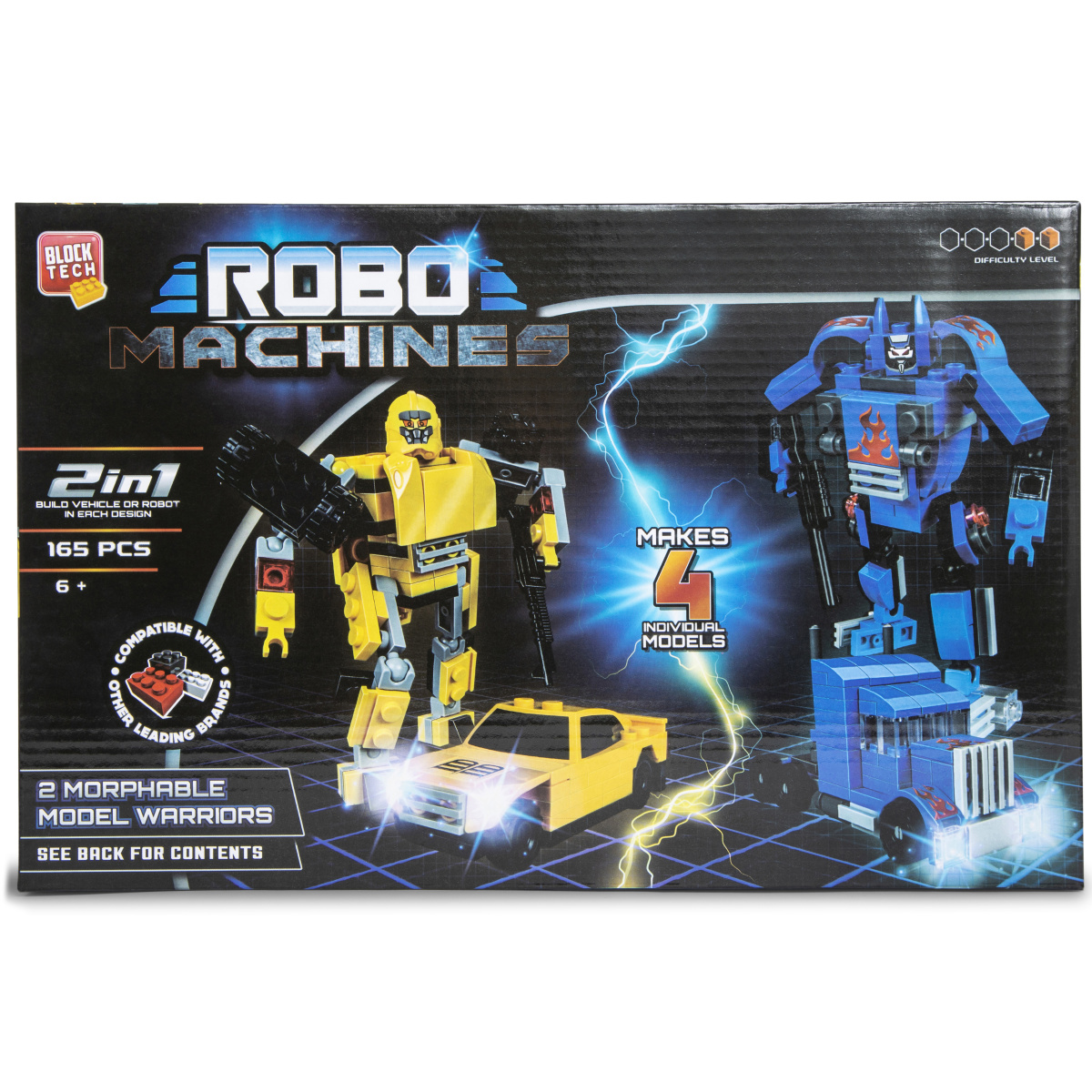 block tech® robo machines 2-in-1 set | Five Below