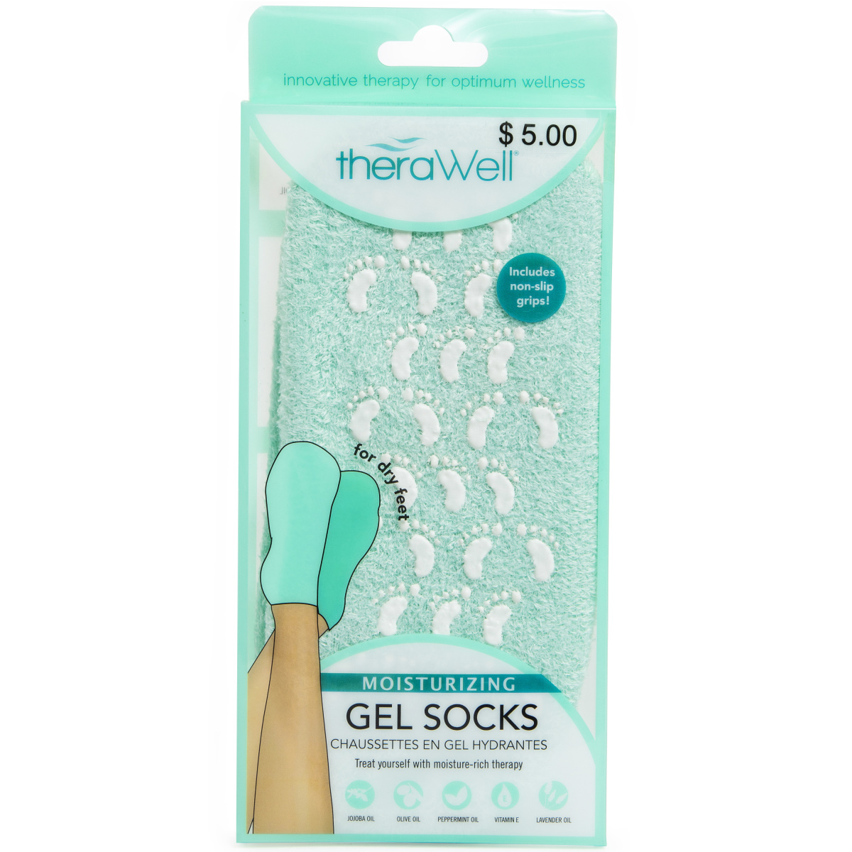 FlowRevive Toeless Gel Lined Socks