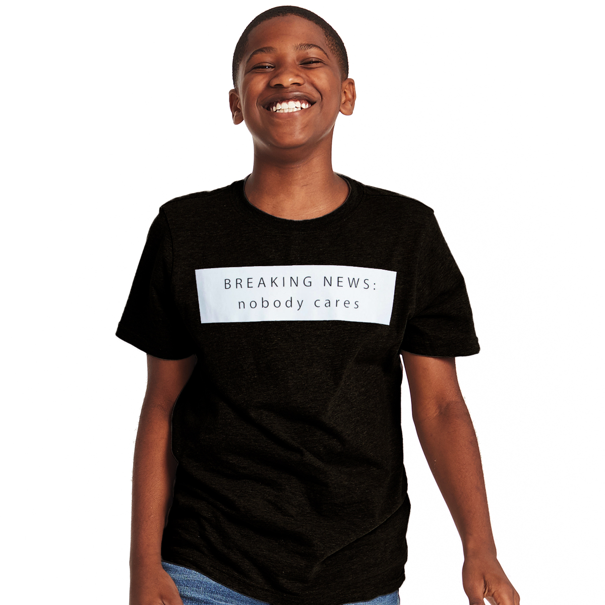 Breaking News: Nobody Cares Graphic Tee