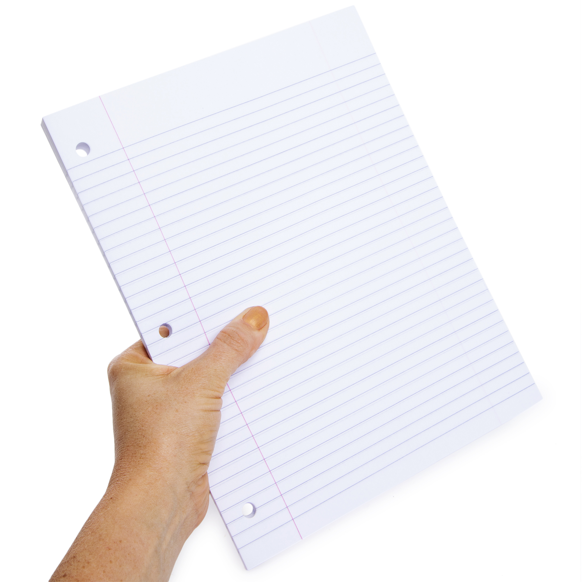 Wide-Ruled Notebook Paper 150-Sheet Pack