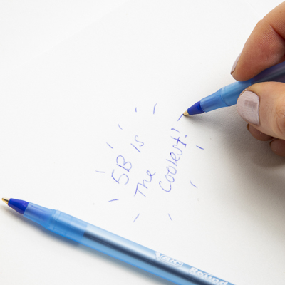 Bic® Round Stic® Xtra Life Blue Ballpoint Pens 10-Pack