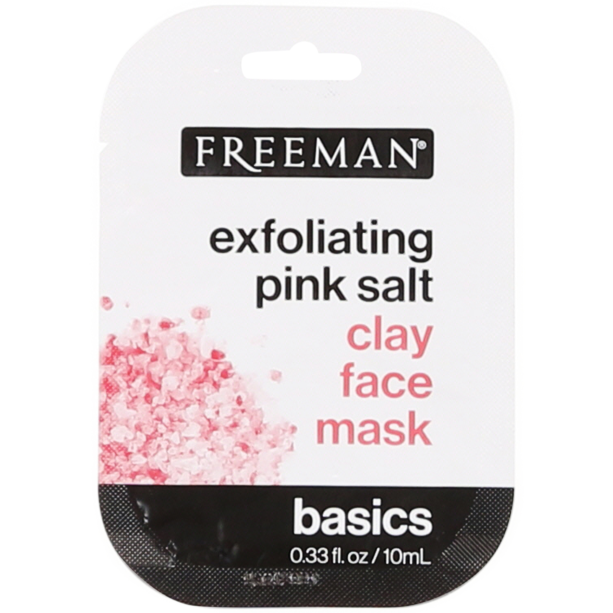 Freeman® Basics Exfoliating Pink Salt Clay Face Mask Single