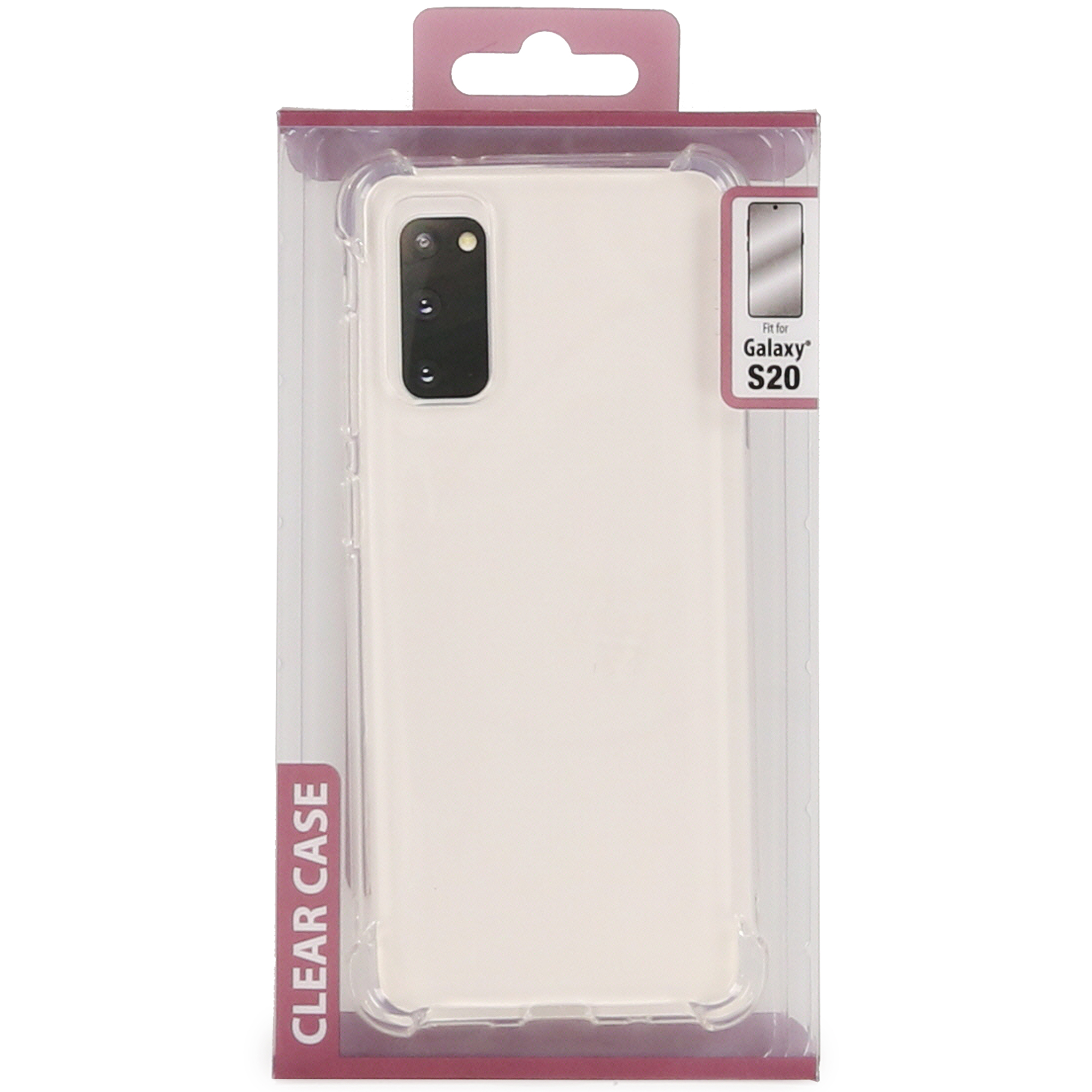 Five Below Samsung Galaxy S20 Clear View Phone Case Clear