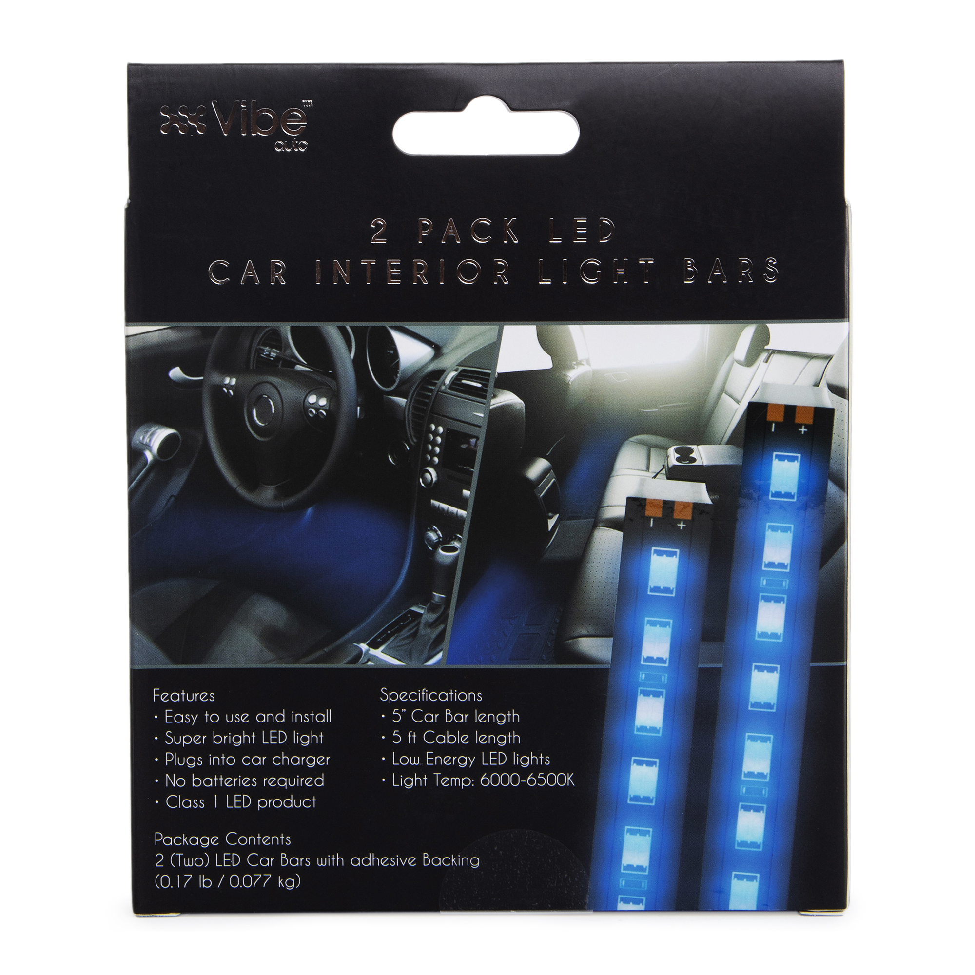 Car interior Led Light Bars 2 Pack Five Below