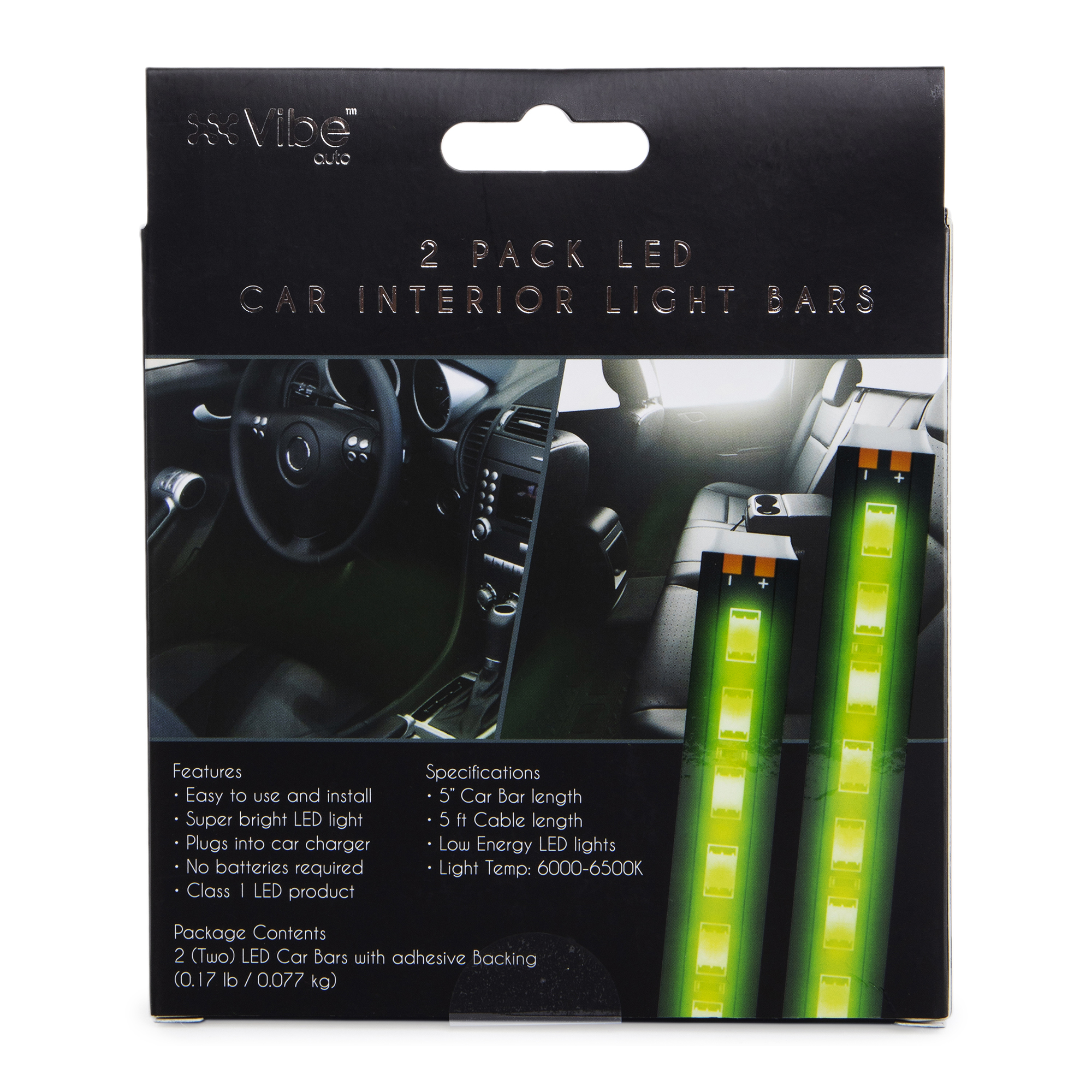 Car interior Led Light Bars 2 Pack Five Below