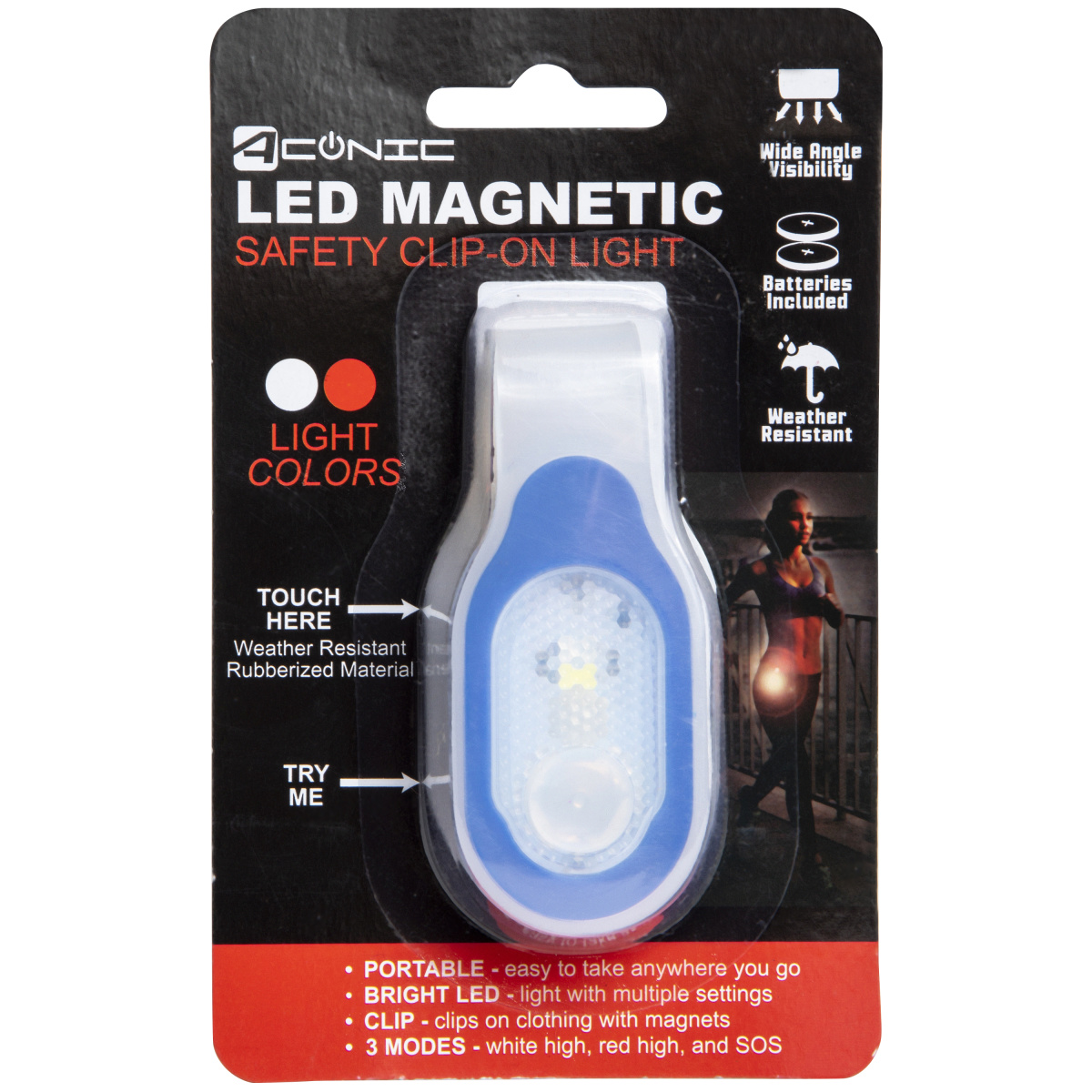 Magnetic Clip-On Led Safety Light