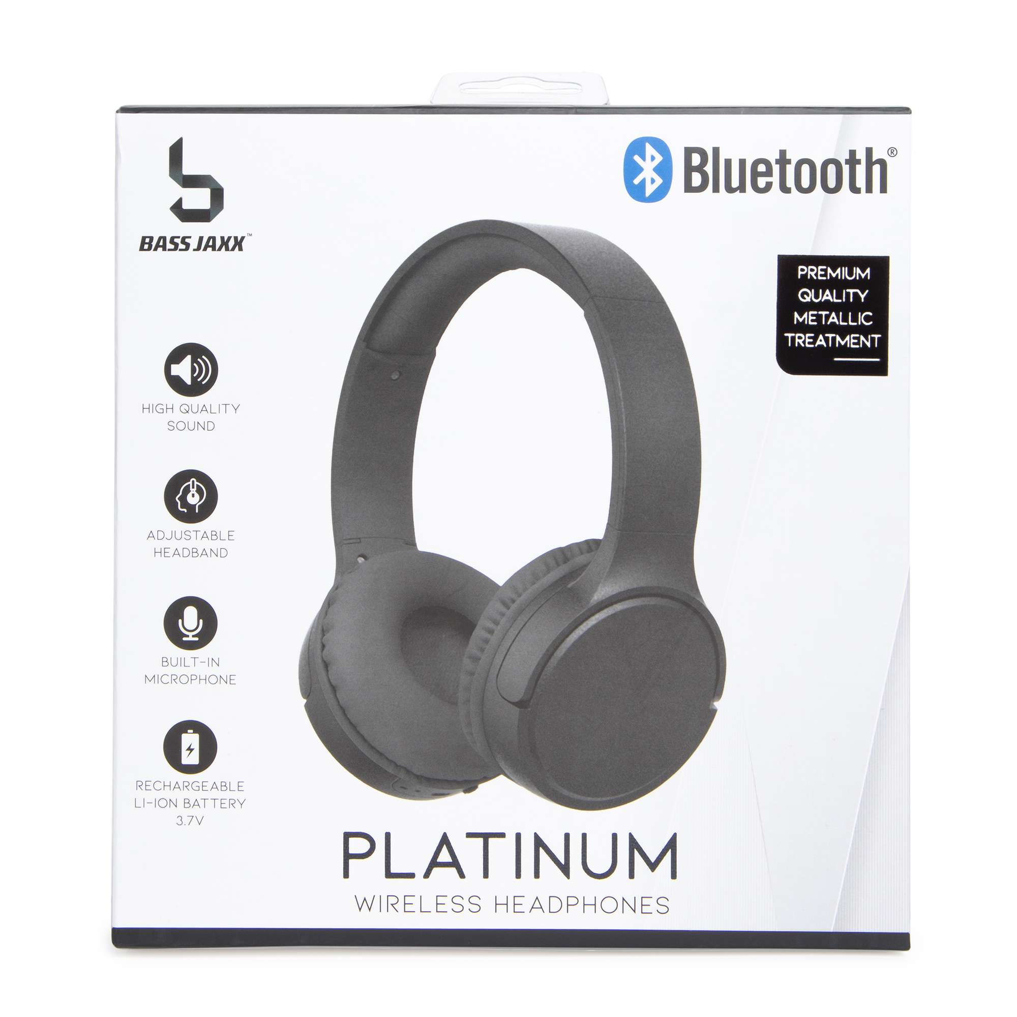 Platinum Bluetooth Wireless Headphones W Mic Five Below