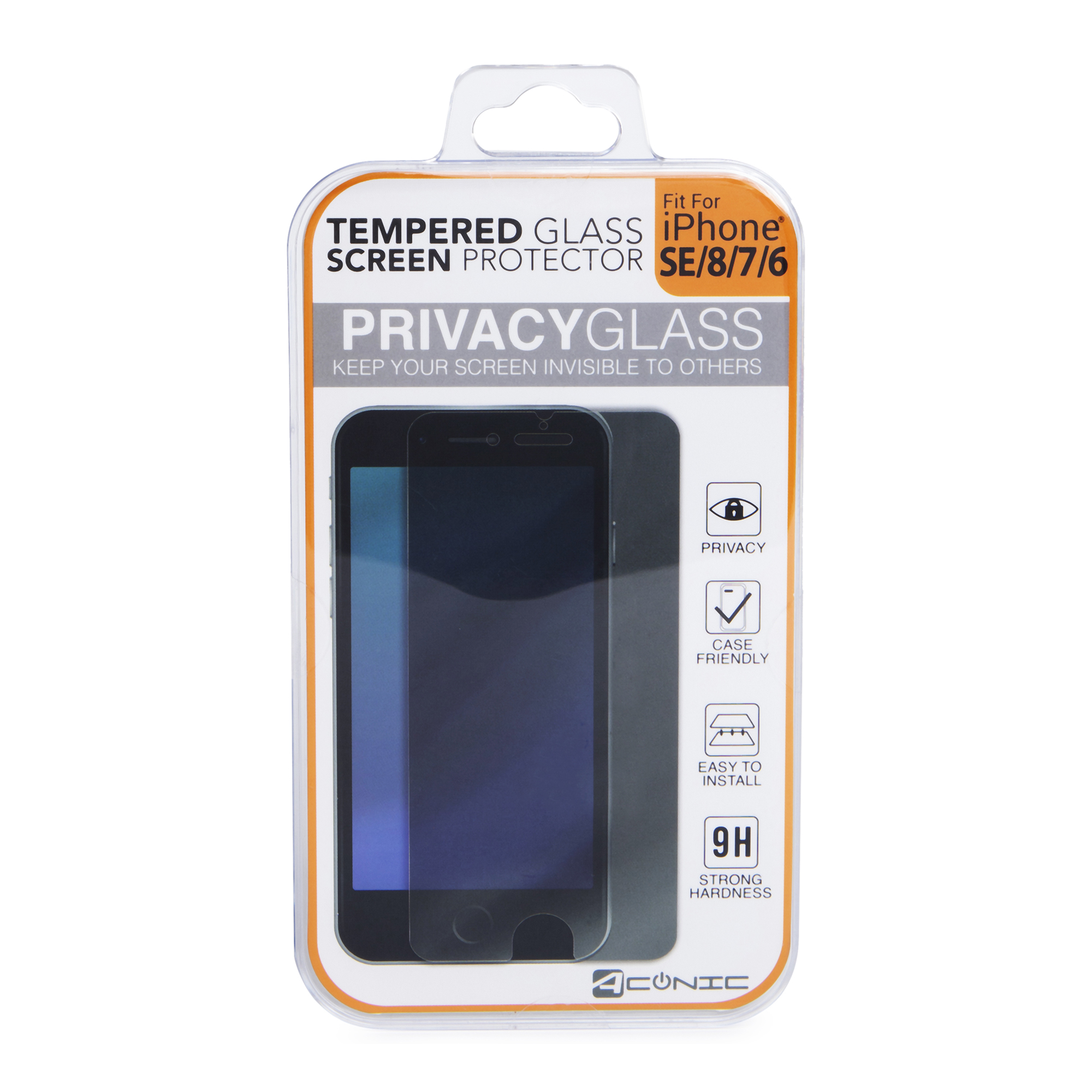 Iphone Se 8 7 6 Privacy Tempered Glass Screen Protector Five