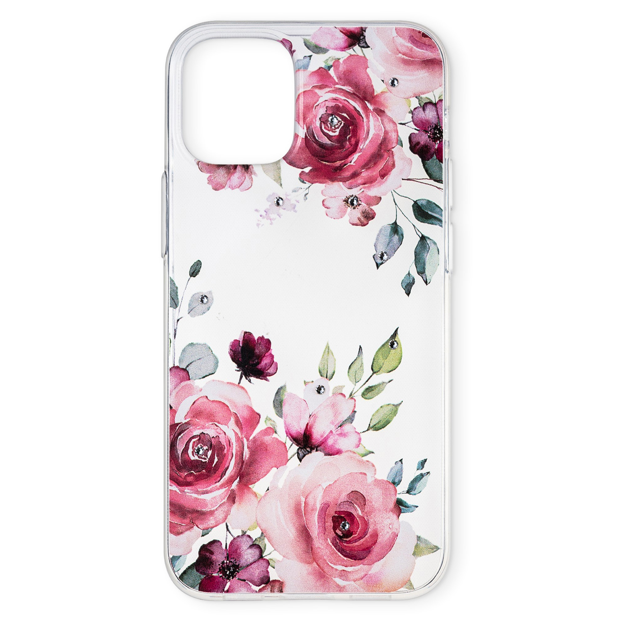 Iphone 12 Mini®  Crystal Phone Case - Floral