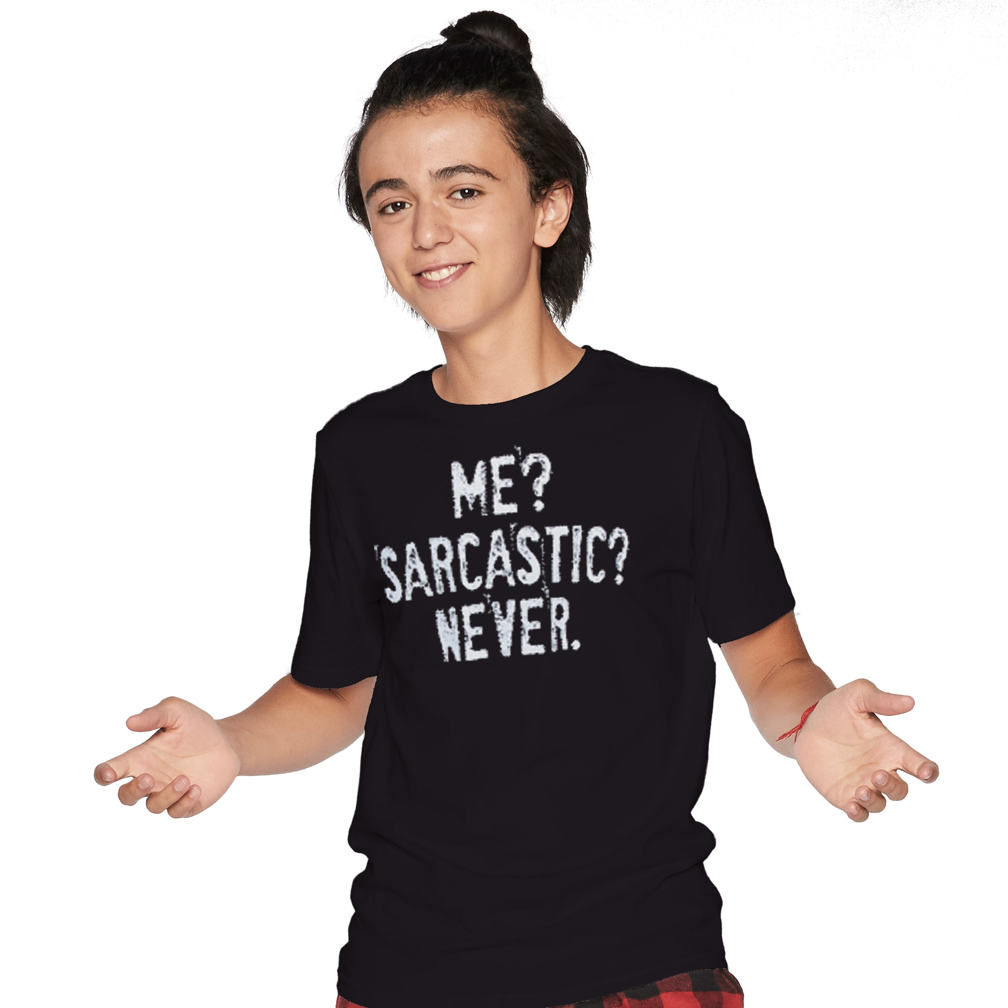 'Me?  Sarcastic? Never.' Graphic Tee