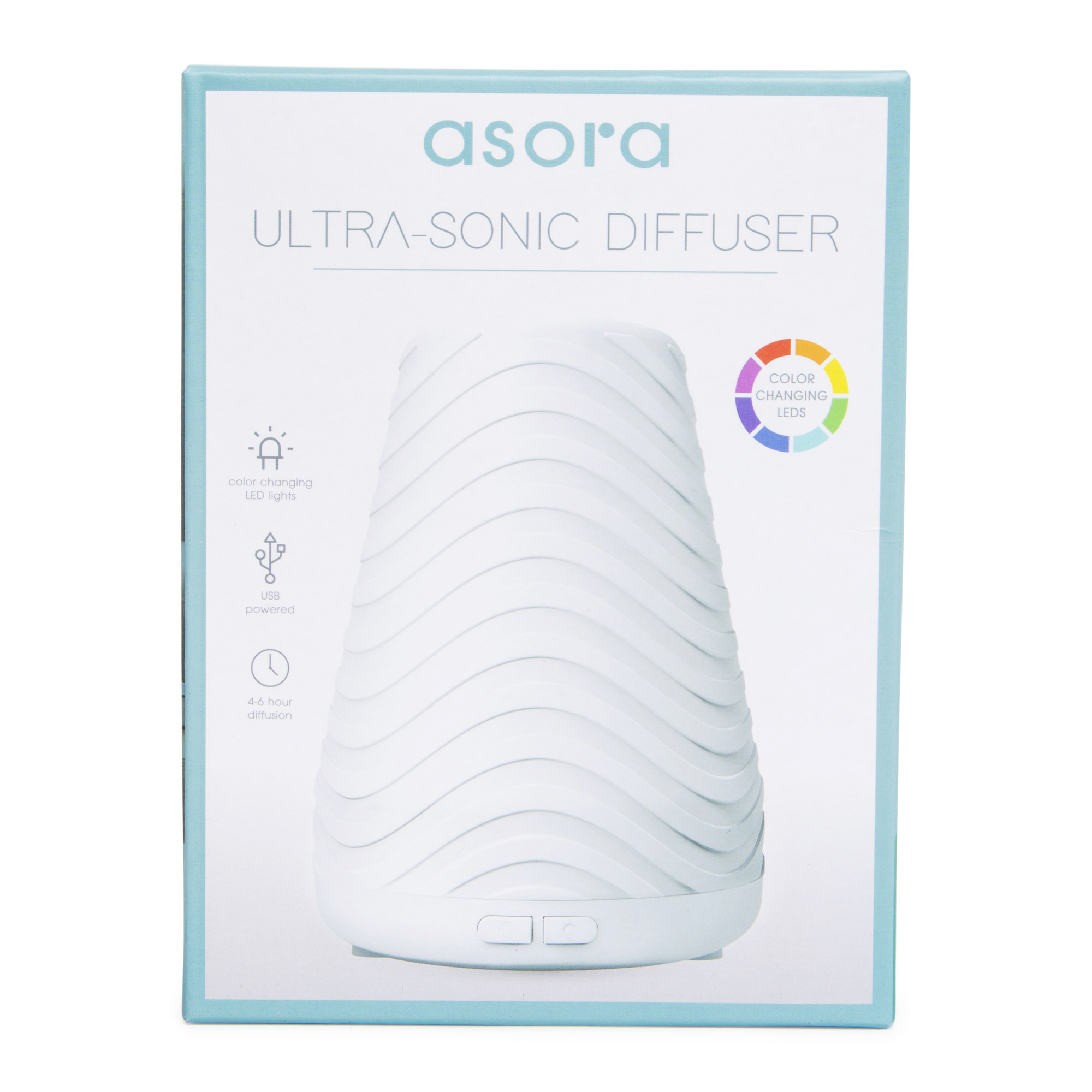 Ultra-Sonic Aromatherapy Diffuser W/ Color-Changing Led Lights