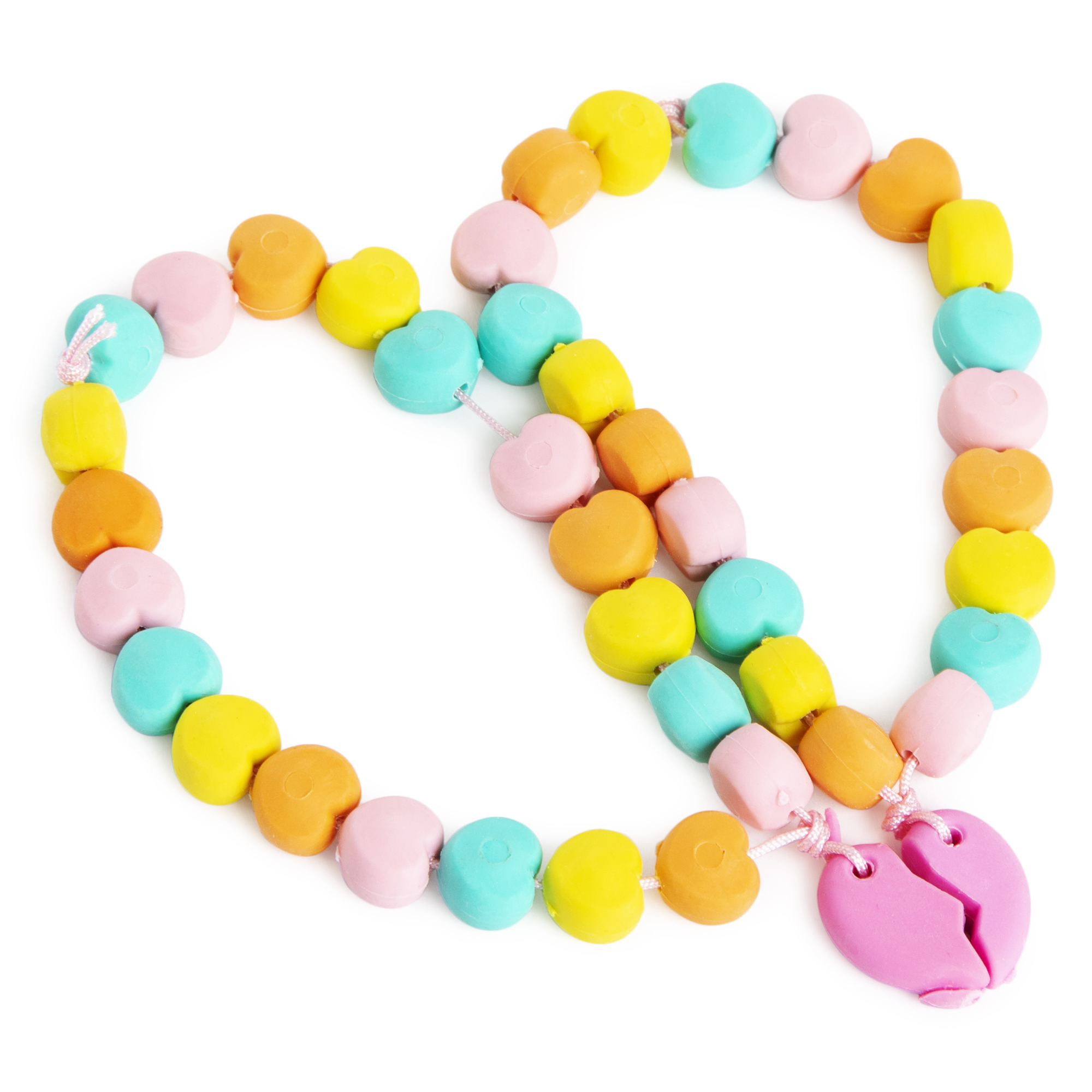 Bff Friendship Bracelet Erasers 2-Count Set