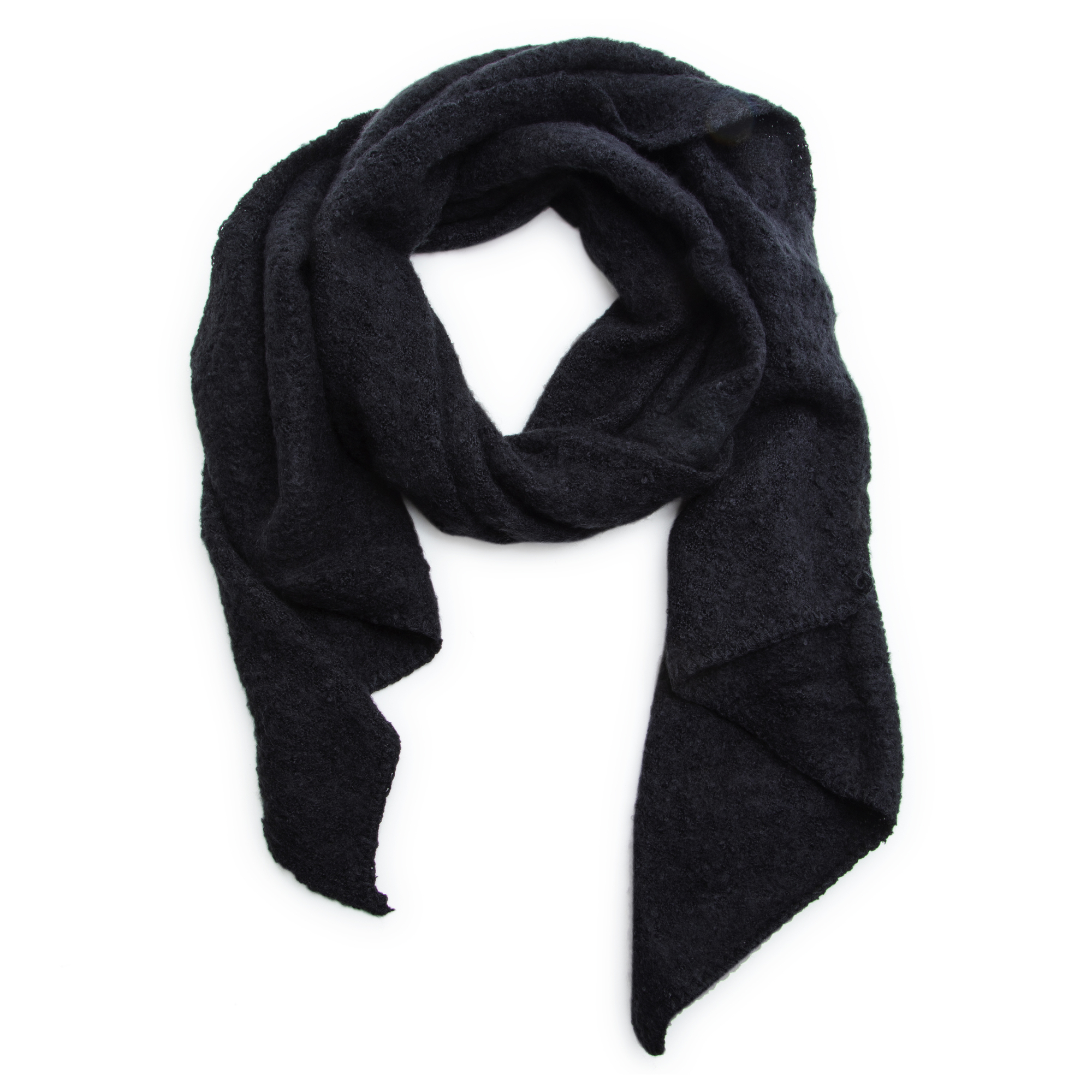 juniors boucle knit shawl wrap