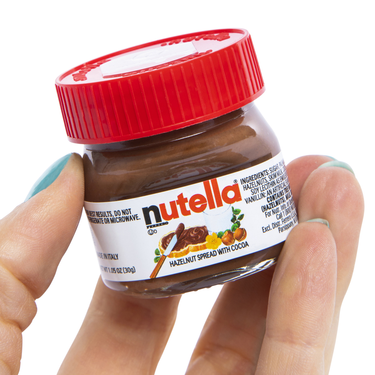 Smallest (30g) and biggest (3kg) jar of Nutella currently available :  r/mildlyinteresting