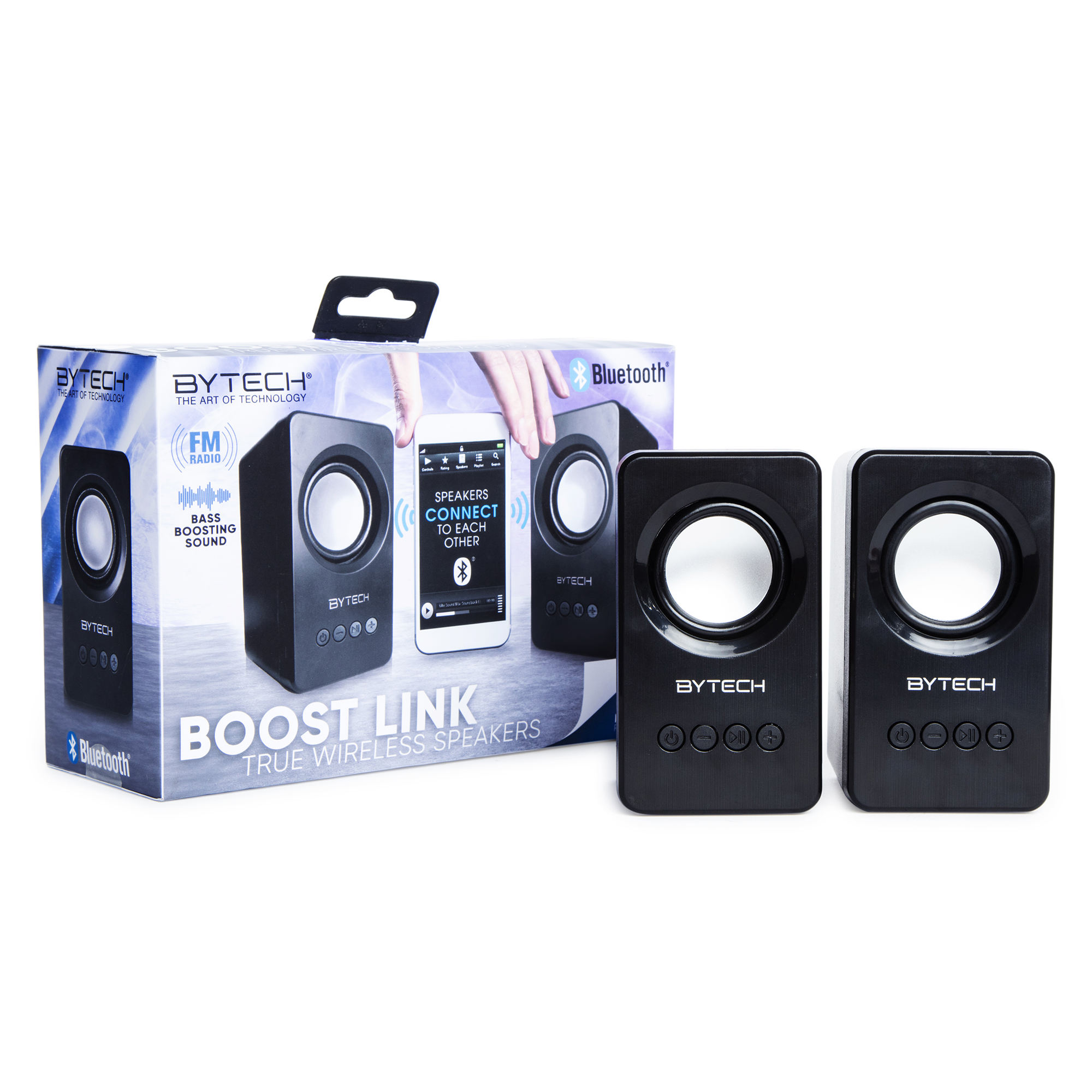 Bluetooth® Boost Link True Wireless Speakers