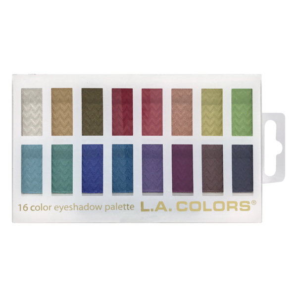 L.A. Colors® 16-Color Eyeshadow Palette - Haute