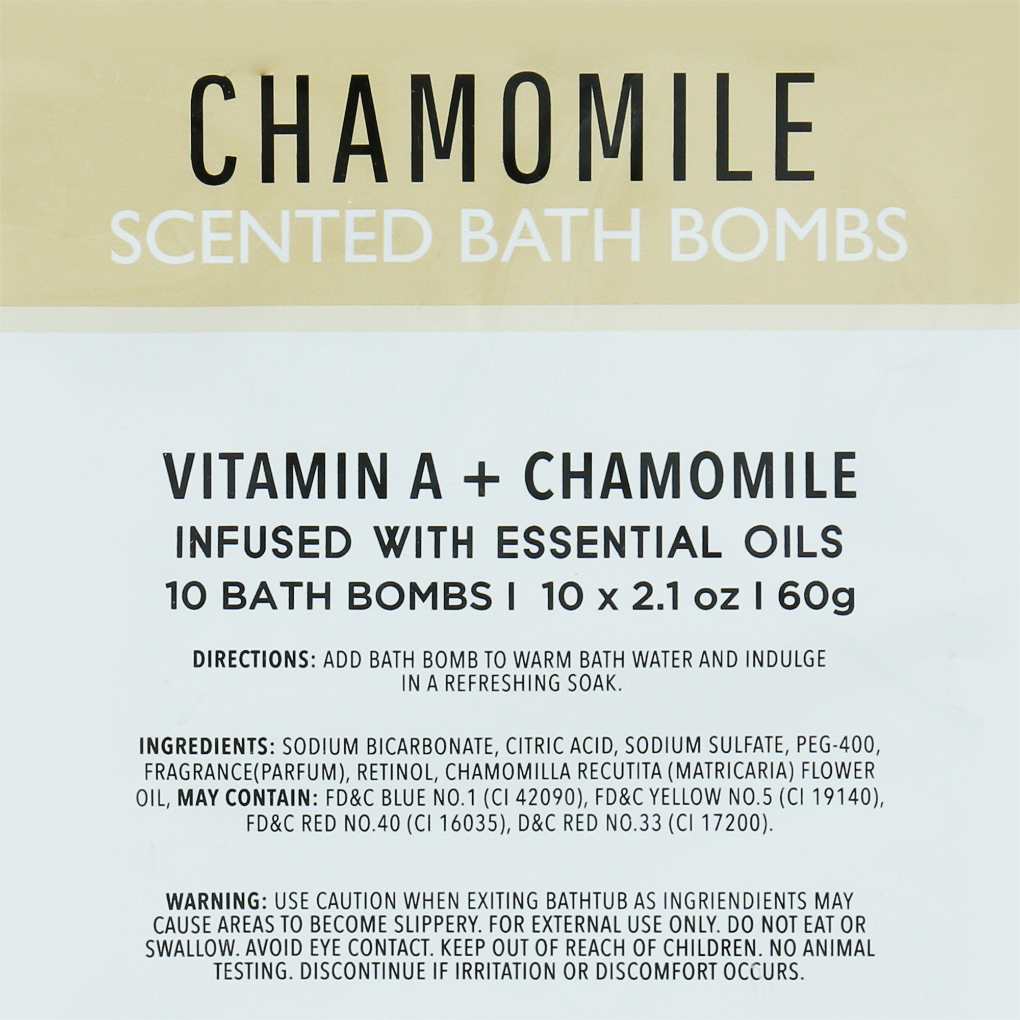 Vitamin-infused Scented Bath Bombs 10-Count