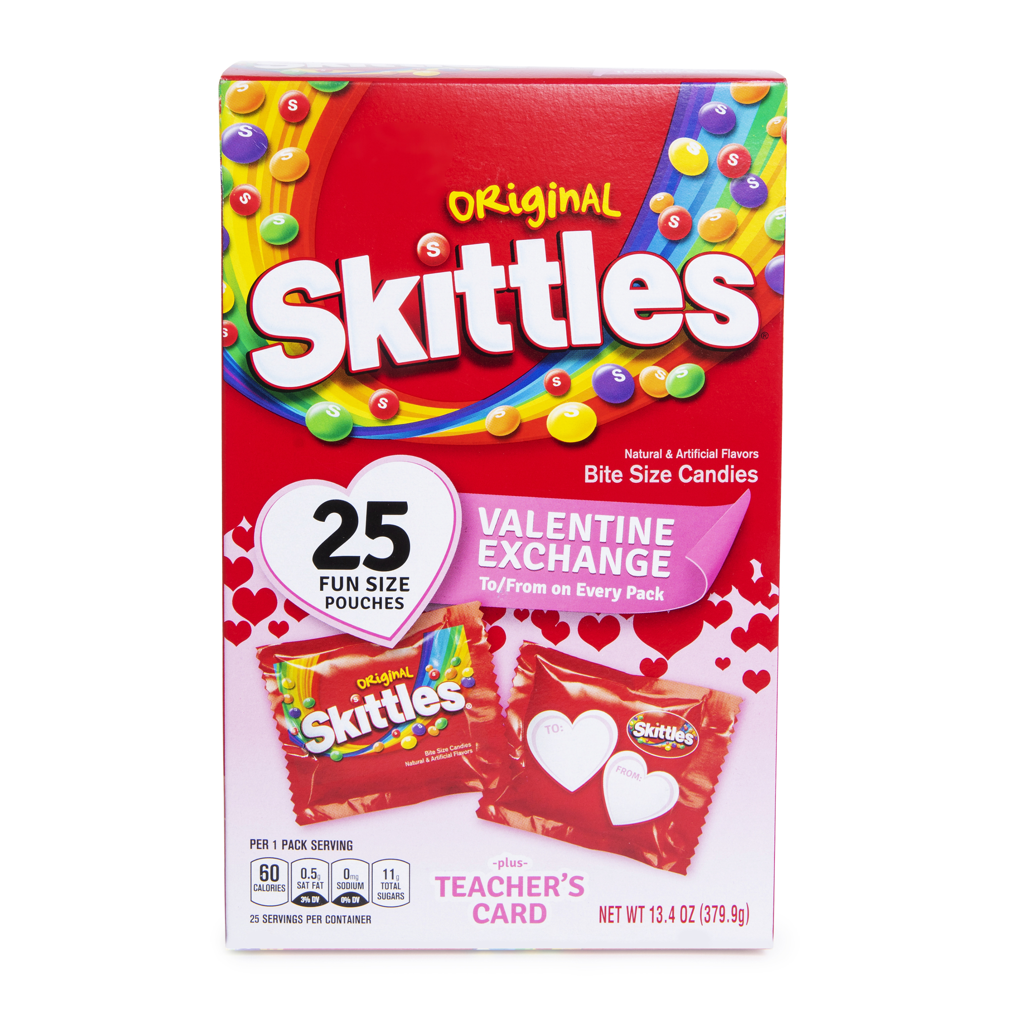 valentine's day skittles® candy exchange packs 24-count