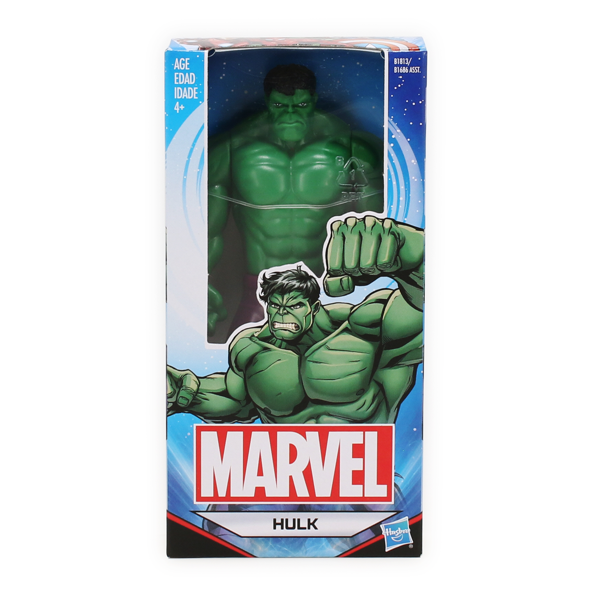 Incredible Hulk 12 Inch Action Figure Marvel Avengers Blue Pants