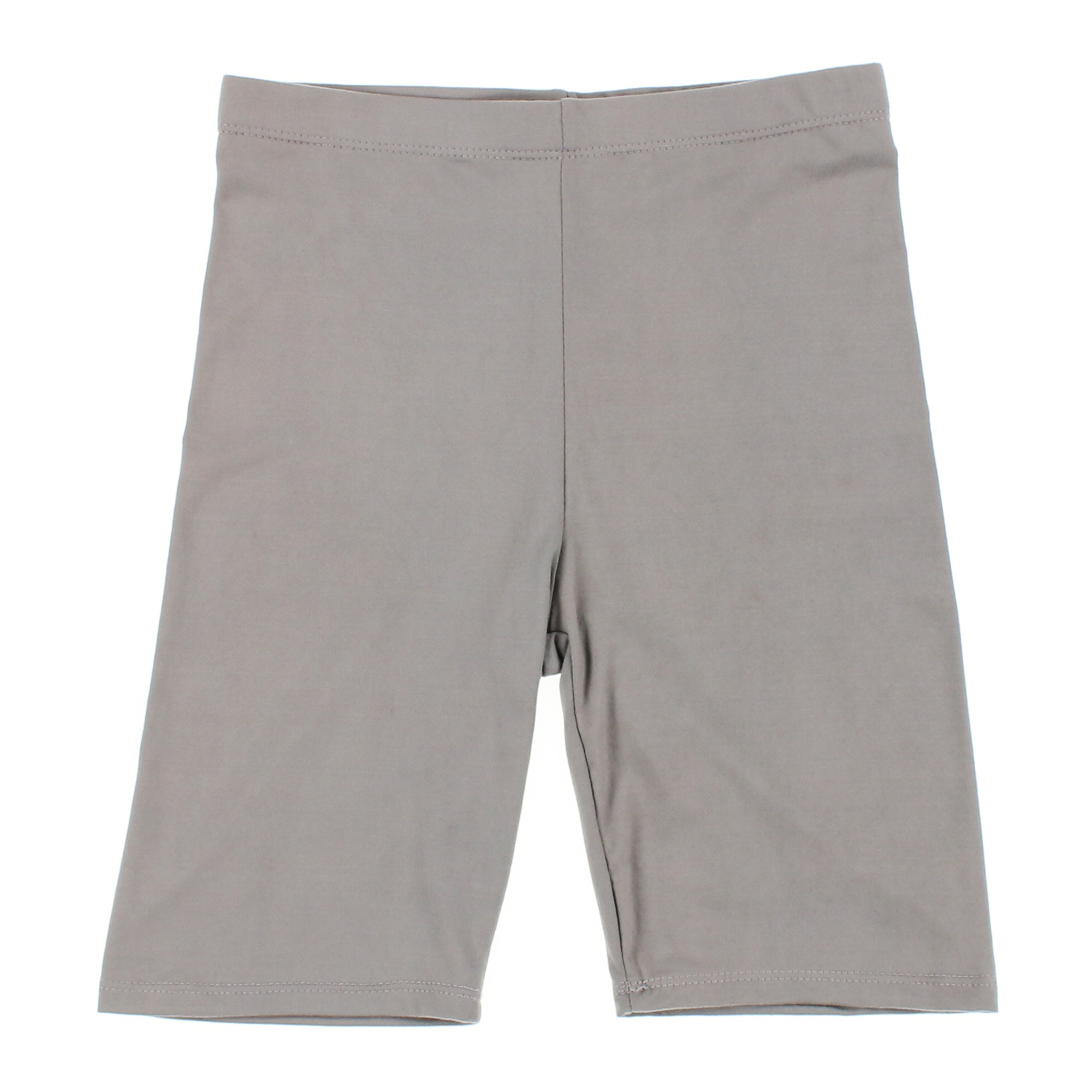 Juniors High Waist Bike Shorts - Gray